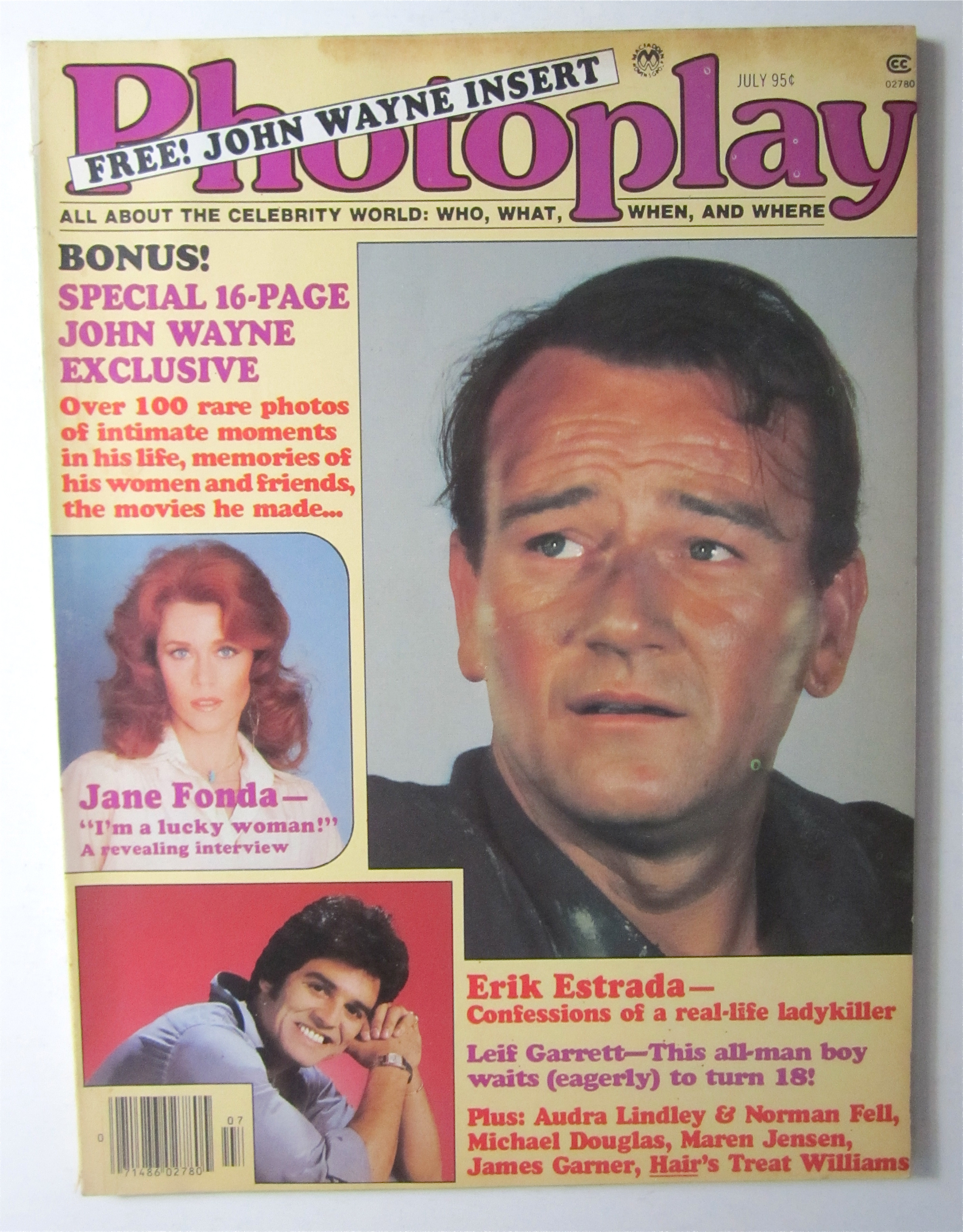 Photoplay Magazine July 1979 John Wayne