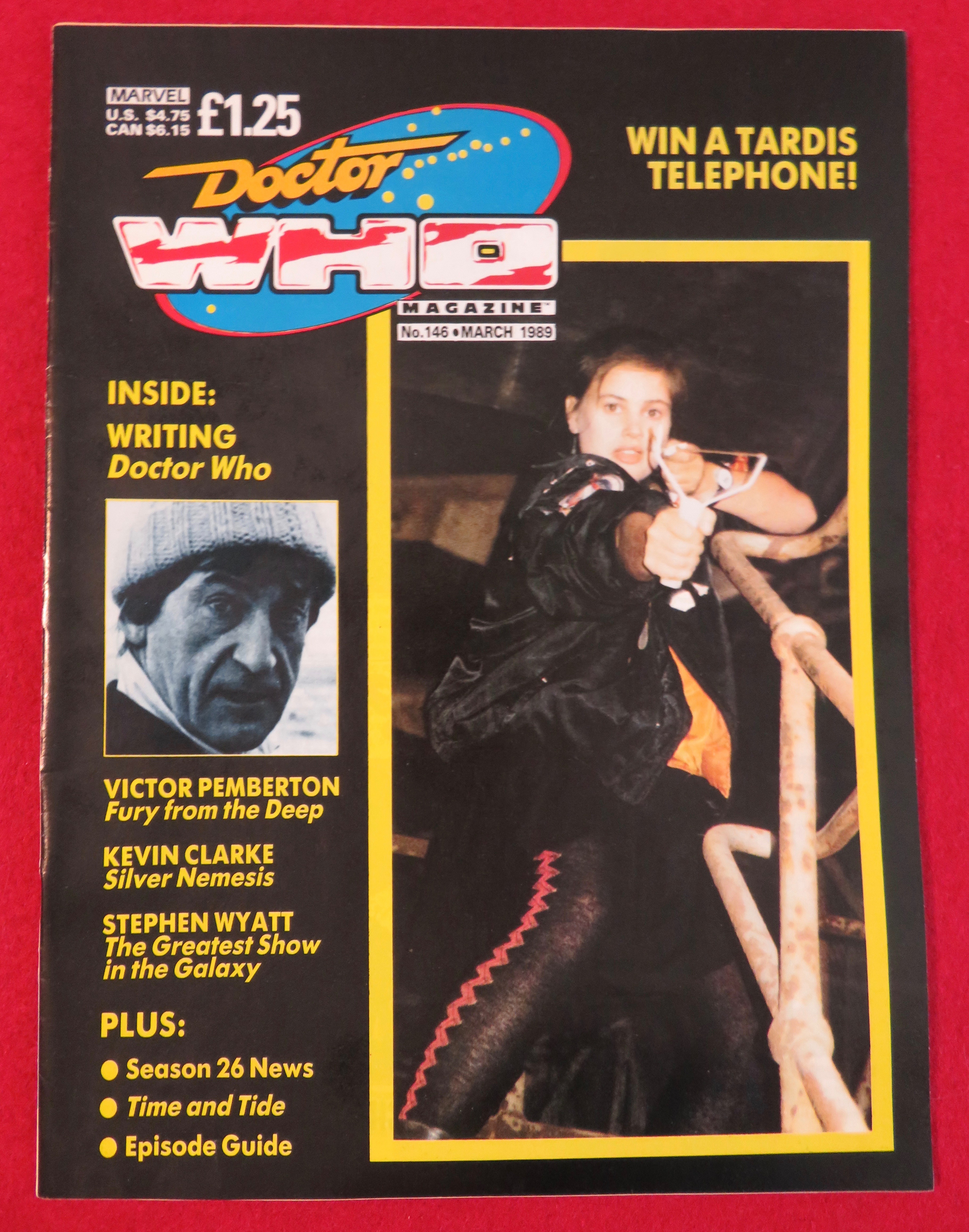 Doctor (Dr) Who Magazine March 1989