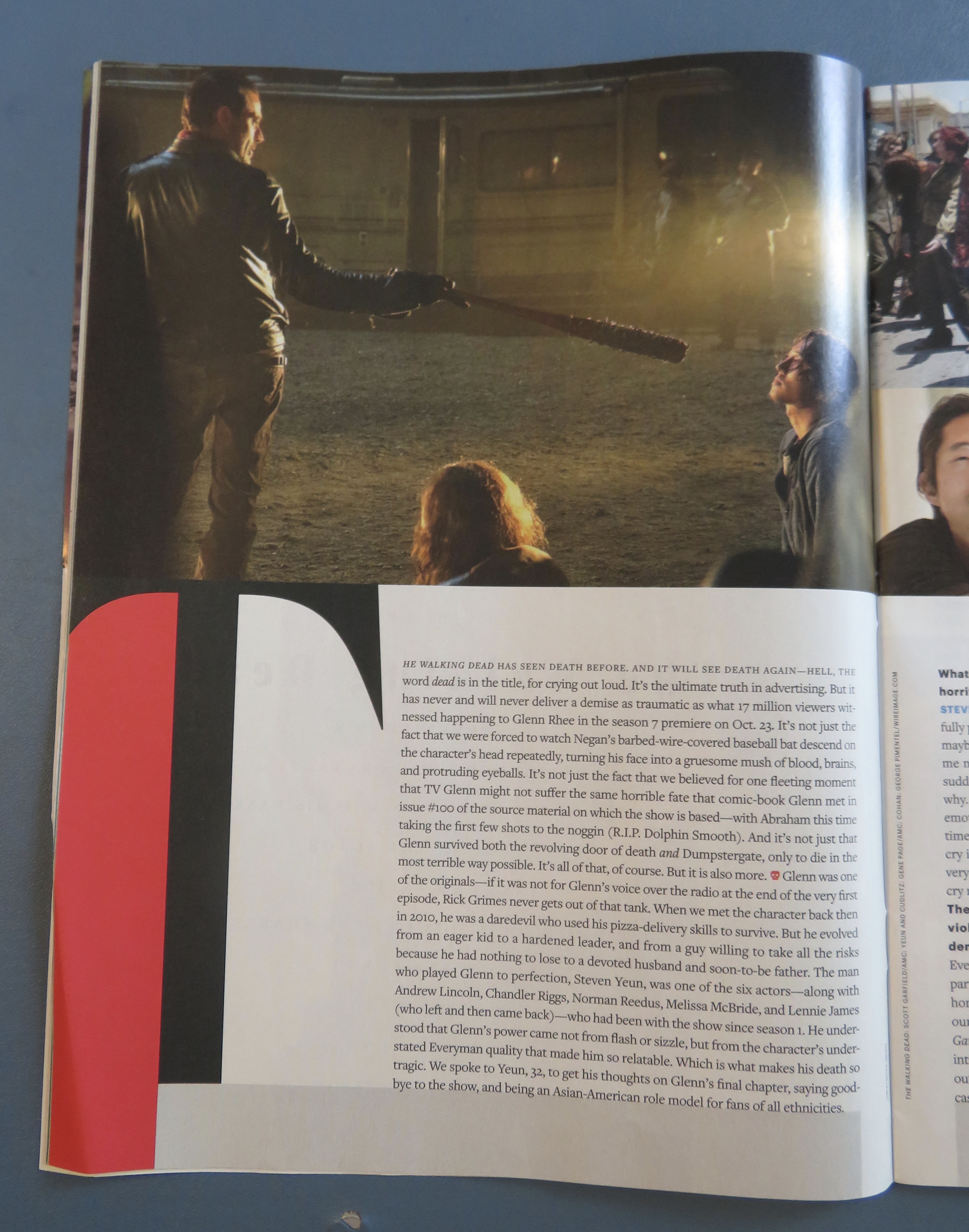 Entertainment Magazine November 4, 2016 Dead Glenn
