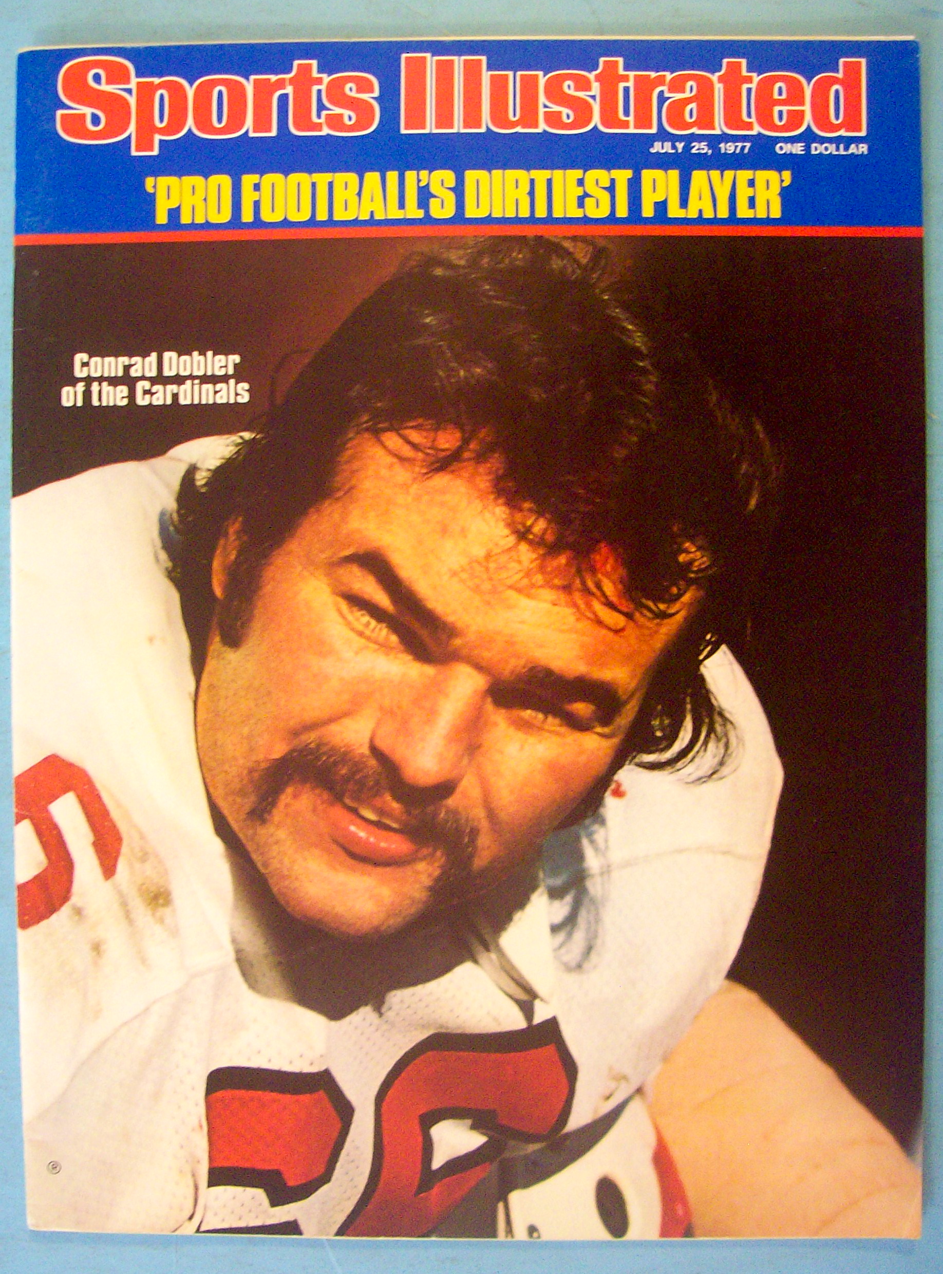 Sports Illustrated Magazine July 25, 1977 Conrad Dobler