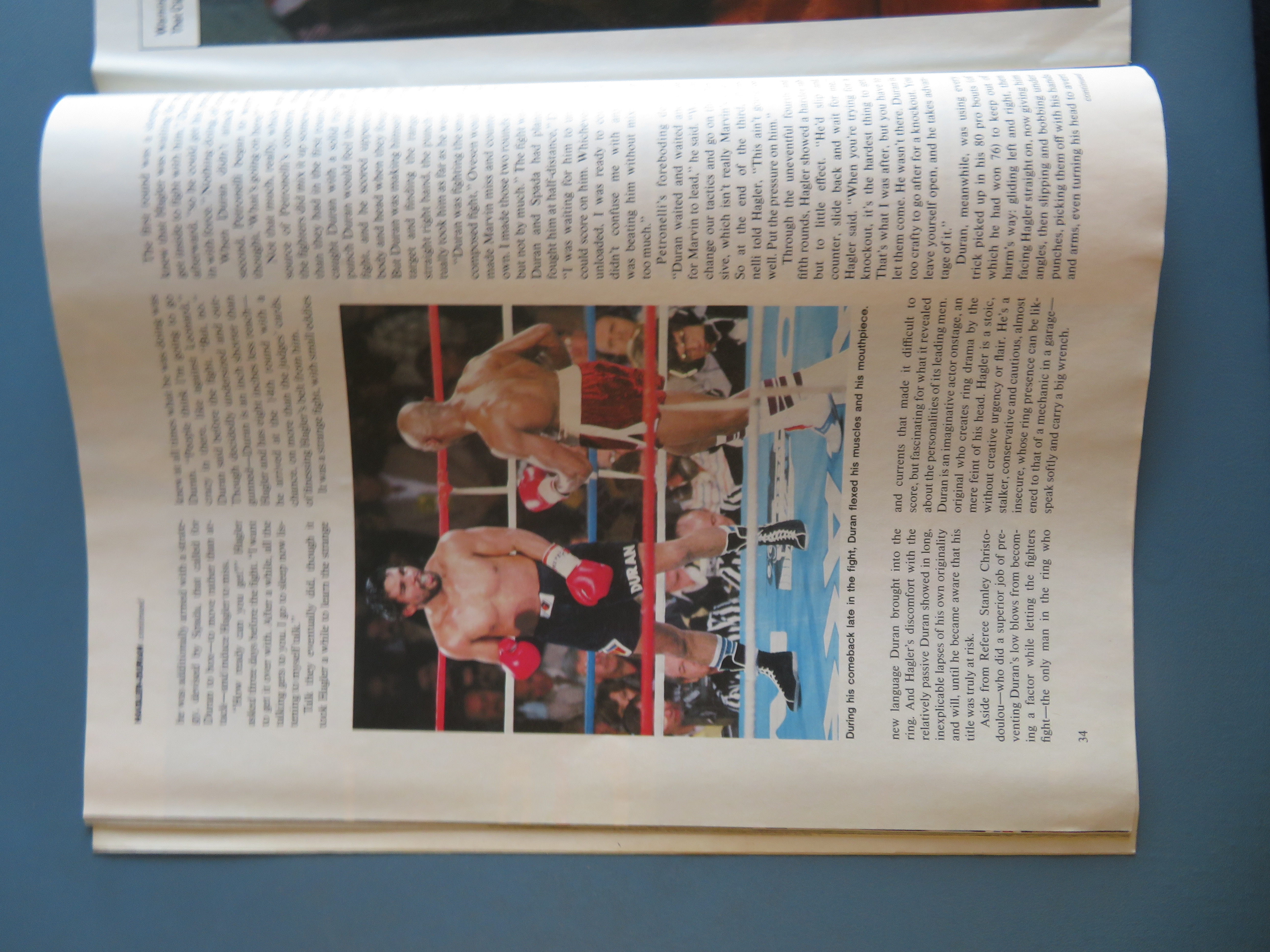 Sports Illustrated Magazine November 21, 1983 Hagler