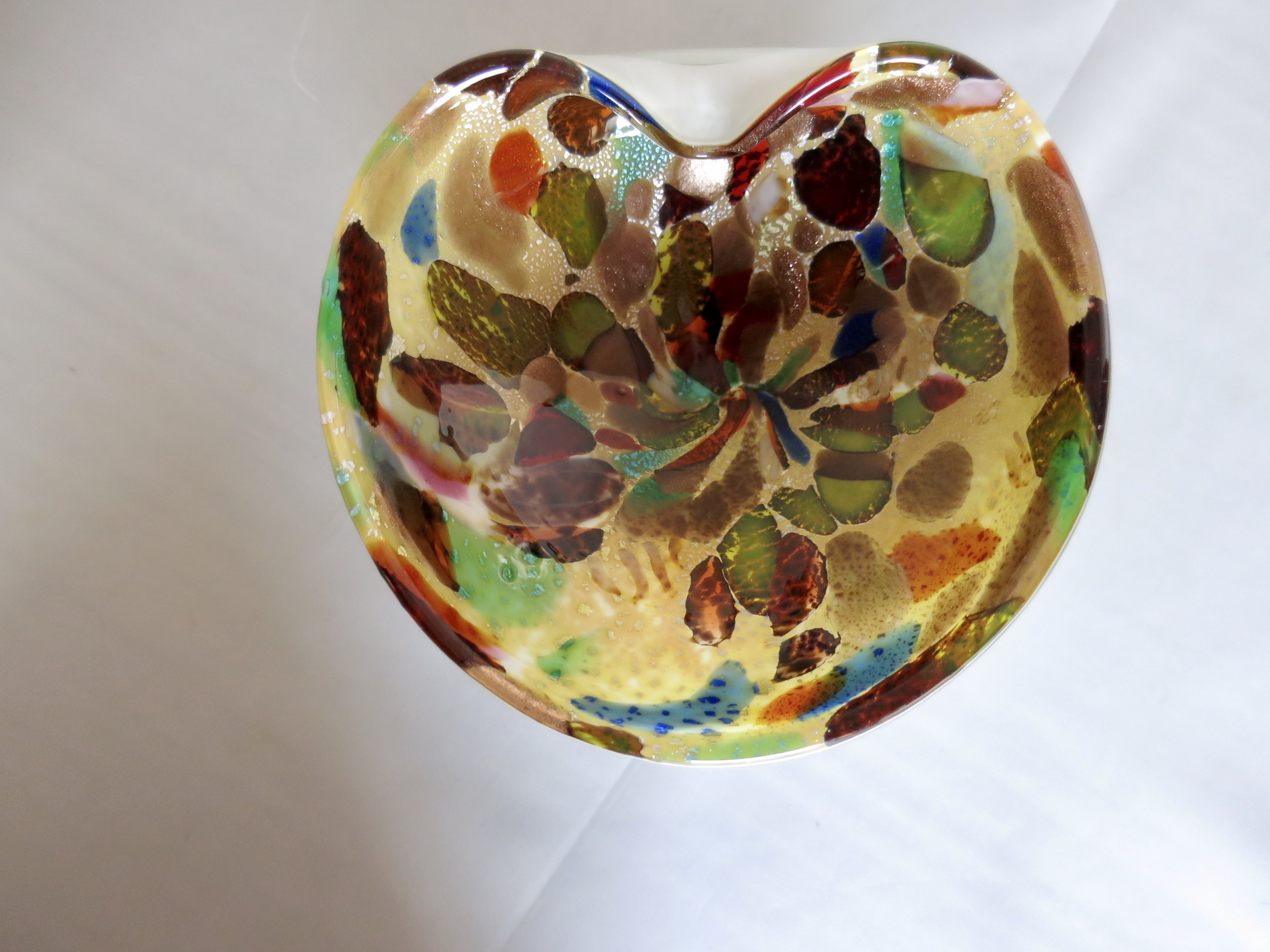 Vintage Murano Glass AveM Bowl Ashtray
