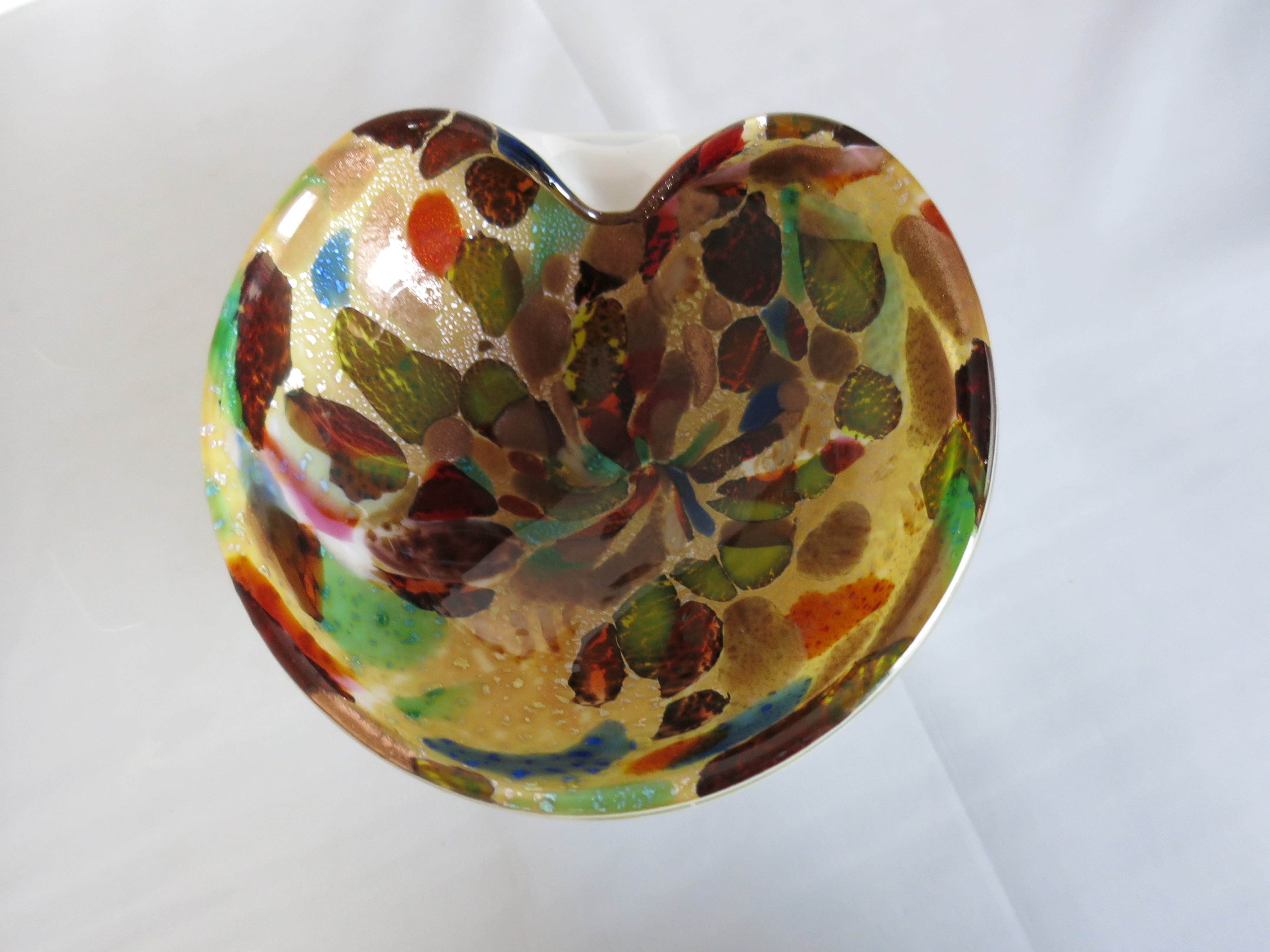 Vintage Murano Glass AveM Bowl Ashtray