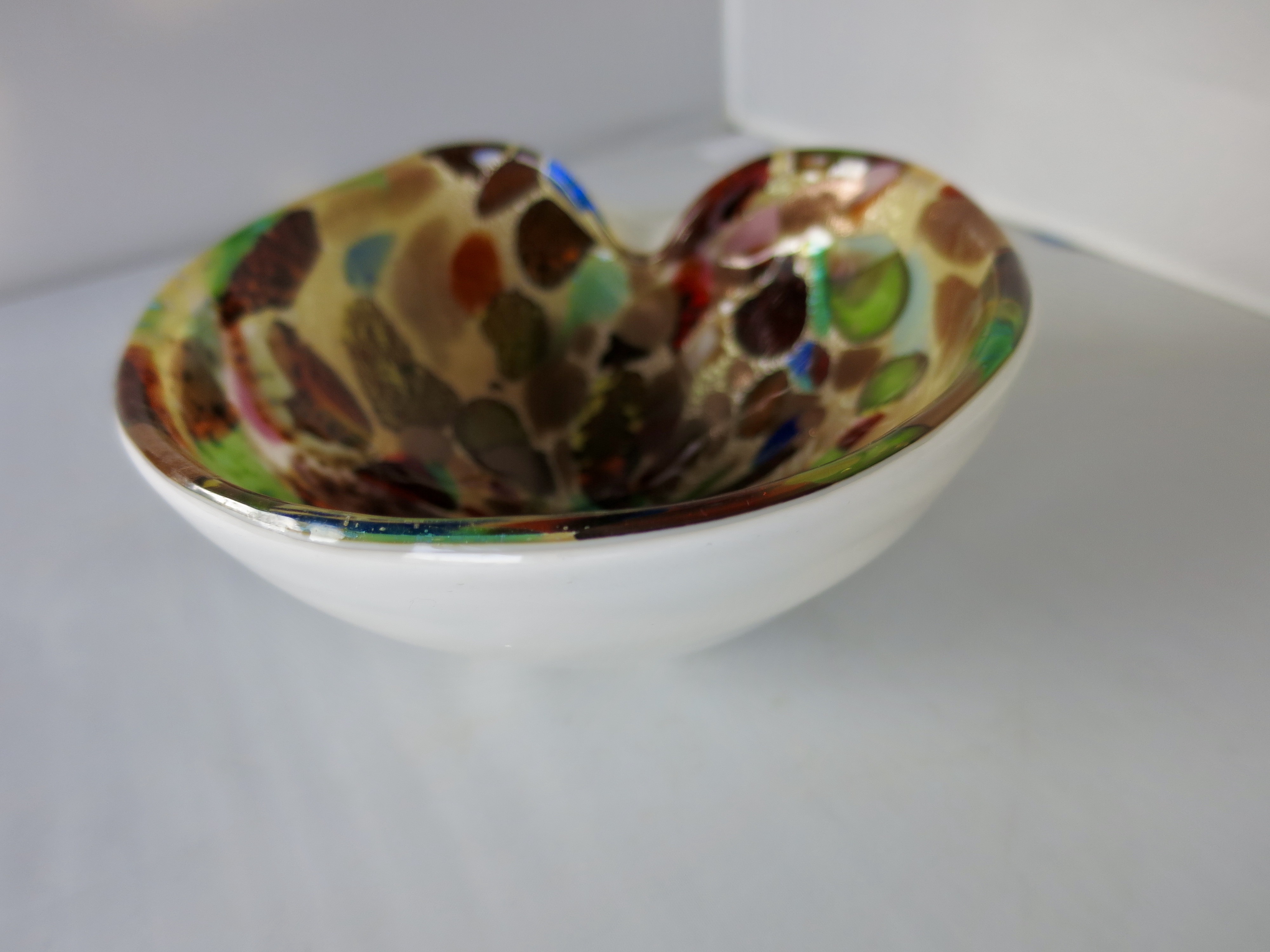 Vintage Murano Glass AveM Bowl Ashtray