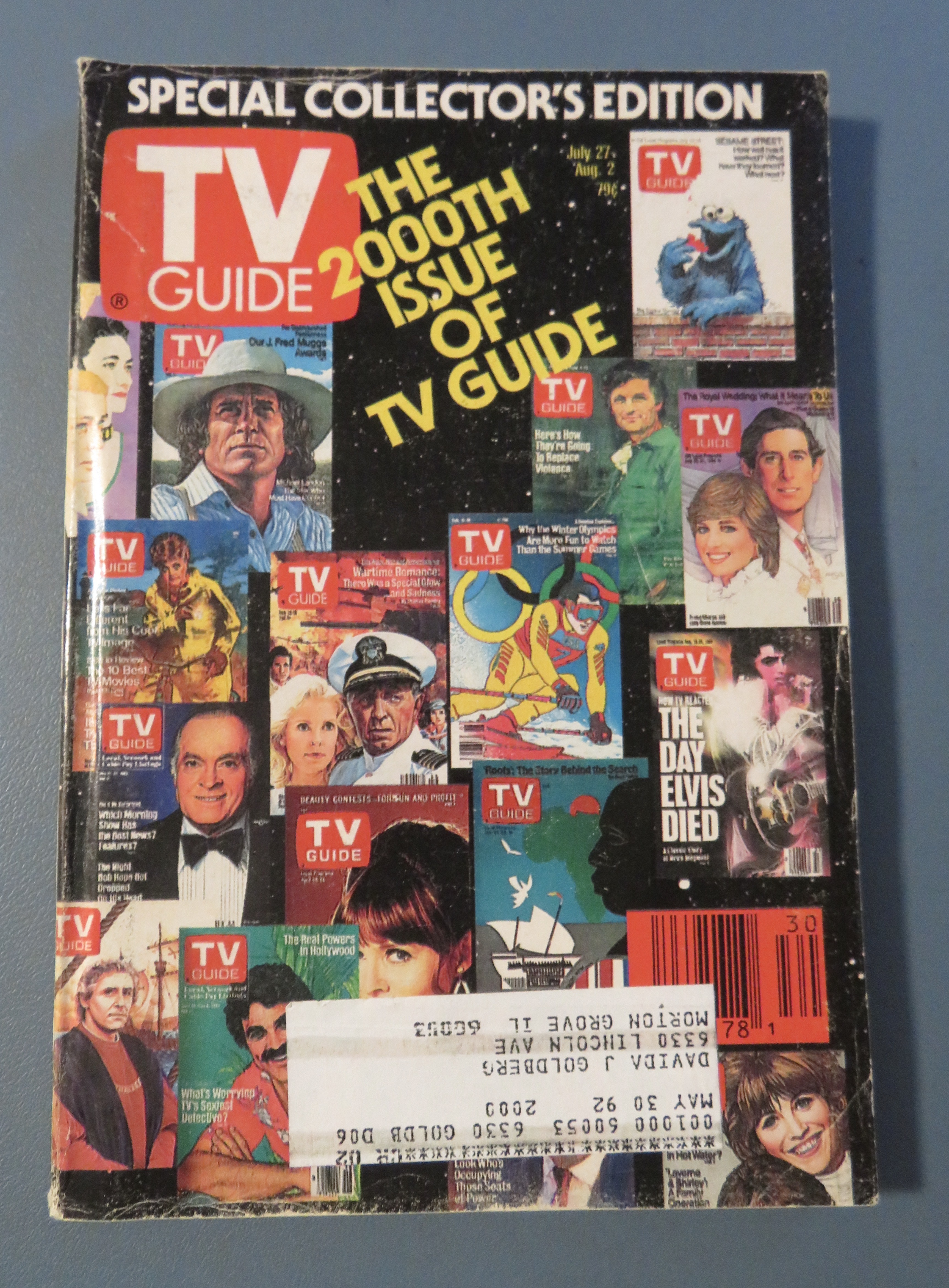 TV Guide-July 27-August 2, 1991-2000th Issue TV Guide