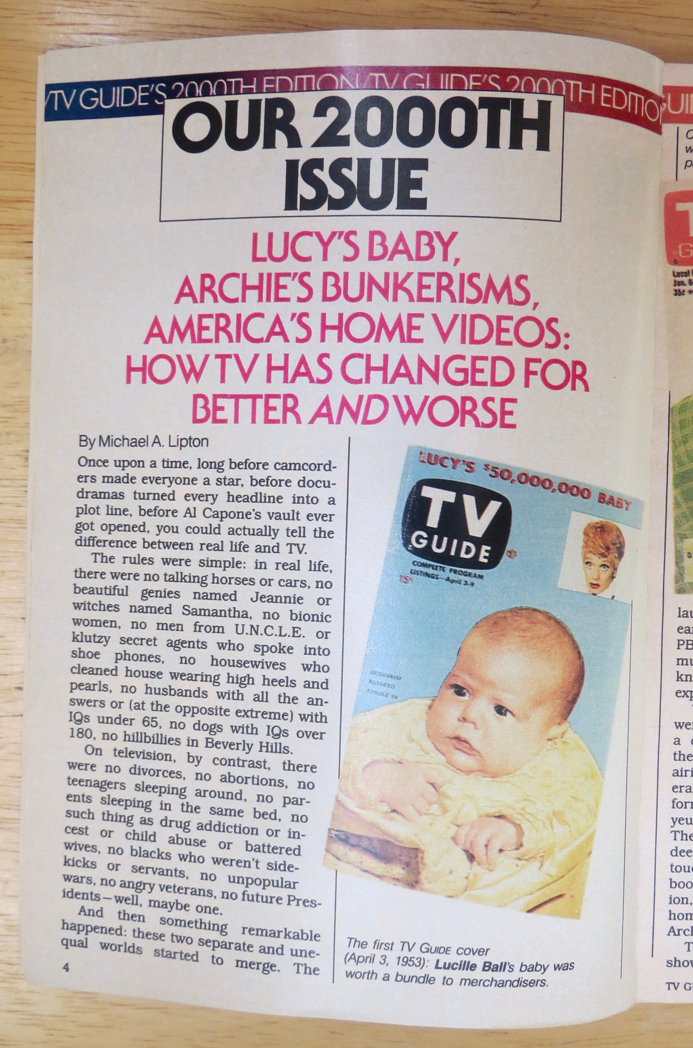 TV Guide-July 27-August 2, 1991-2000th Issue TV Guide