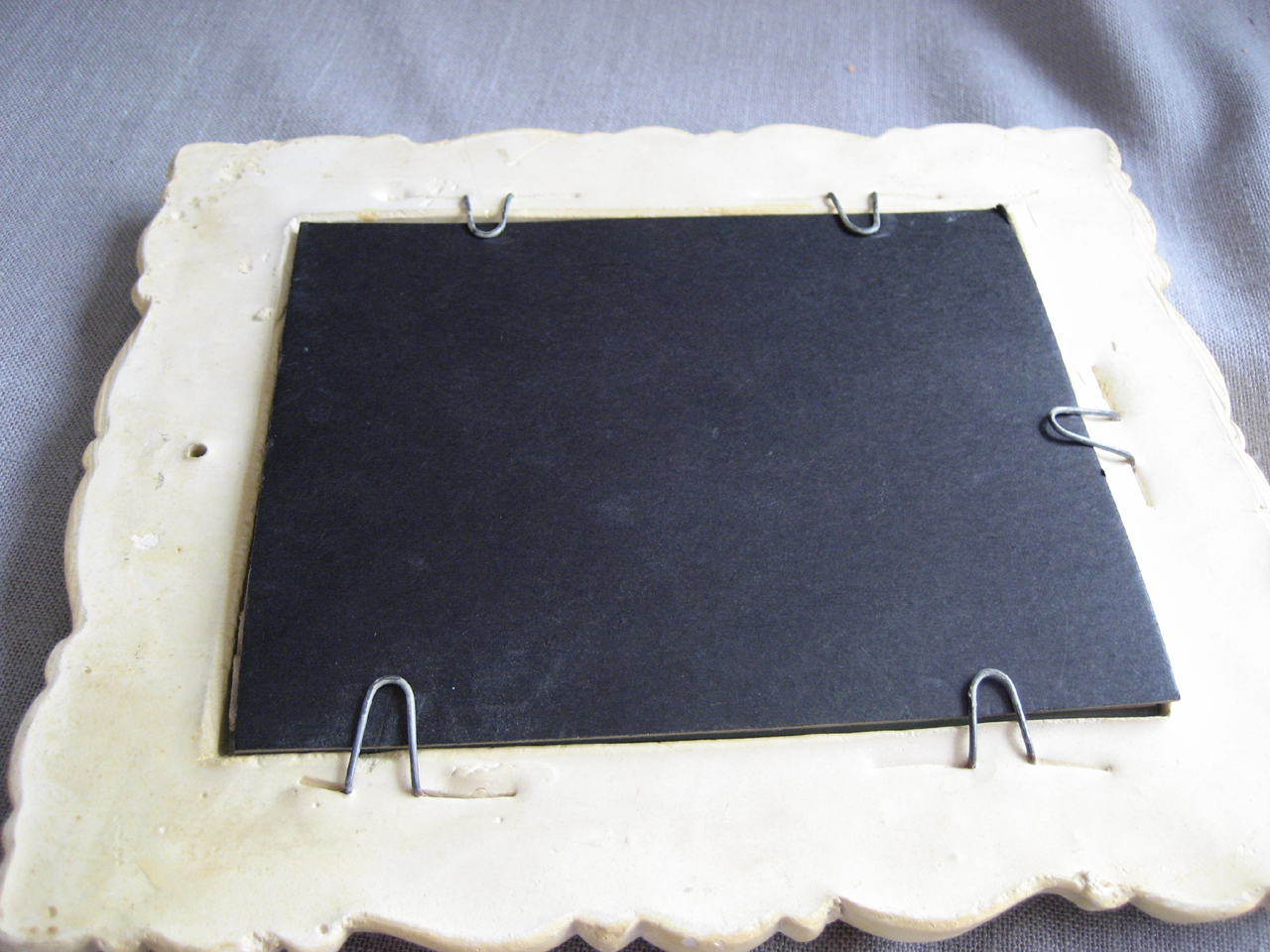Chalkware Frame Picture