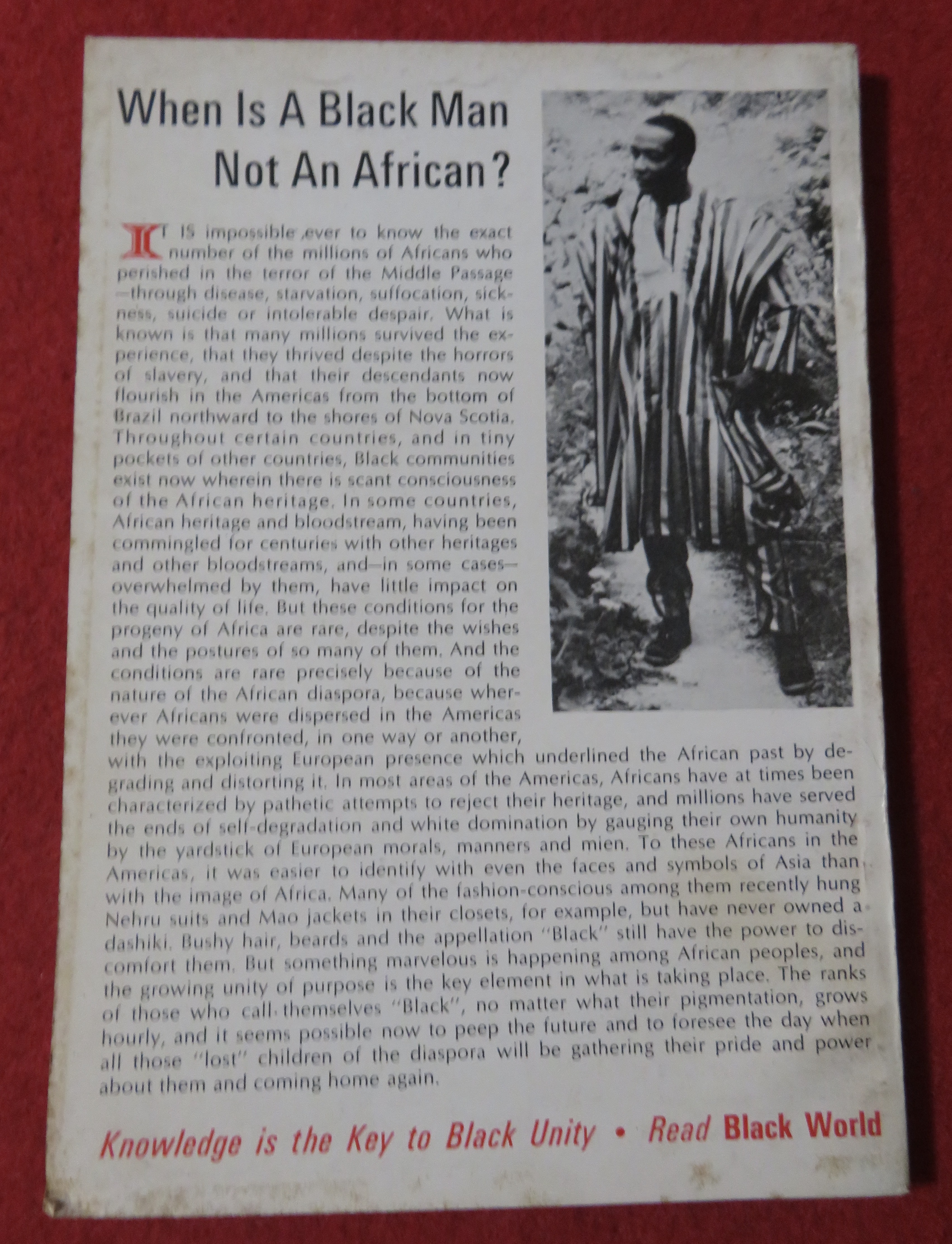 Black World Magazine June 1971 Cartoon Festival
