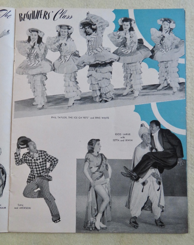 Original 1948 Sexy George Petty Pin Up Girl Ice Capades Program