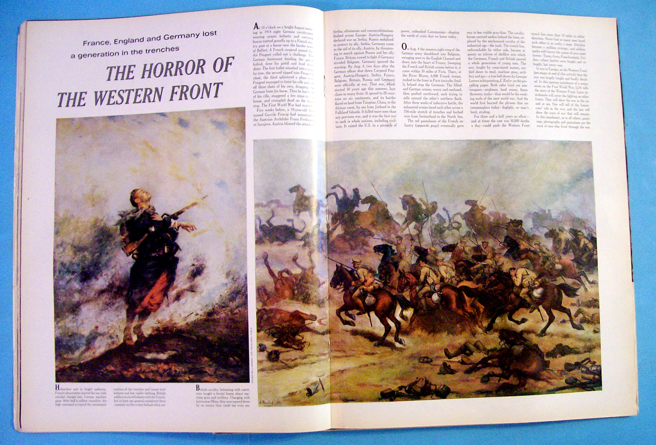 Life Magazine-March 13, 1964-First World War