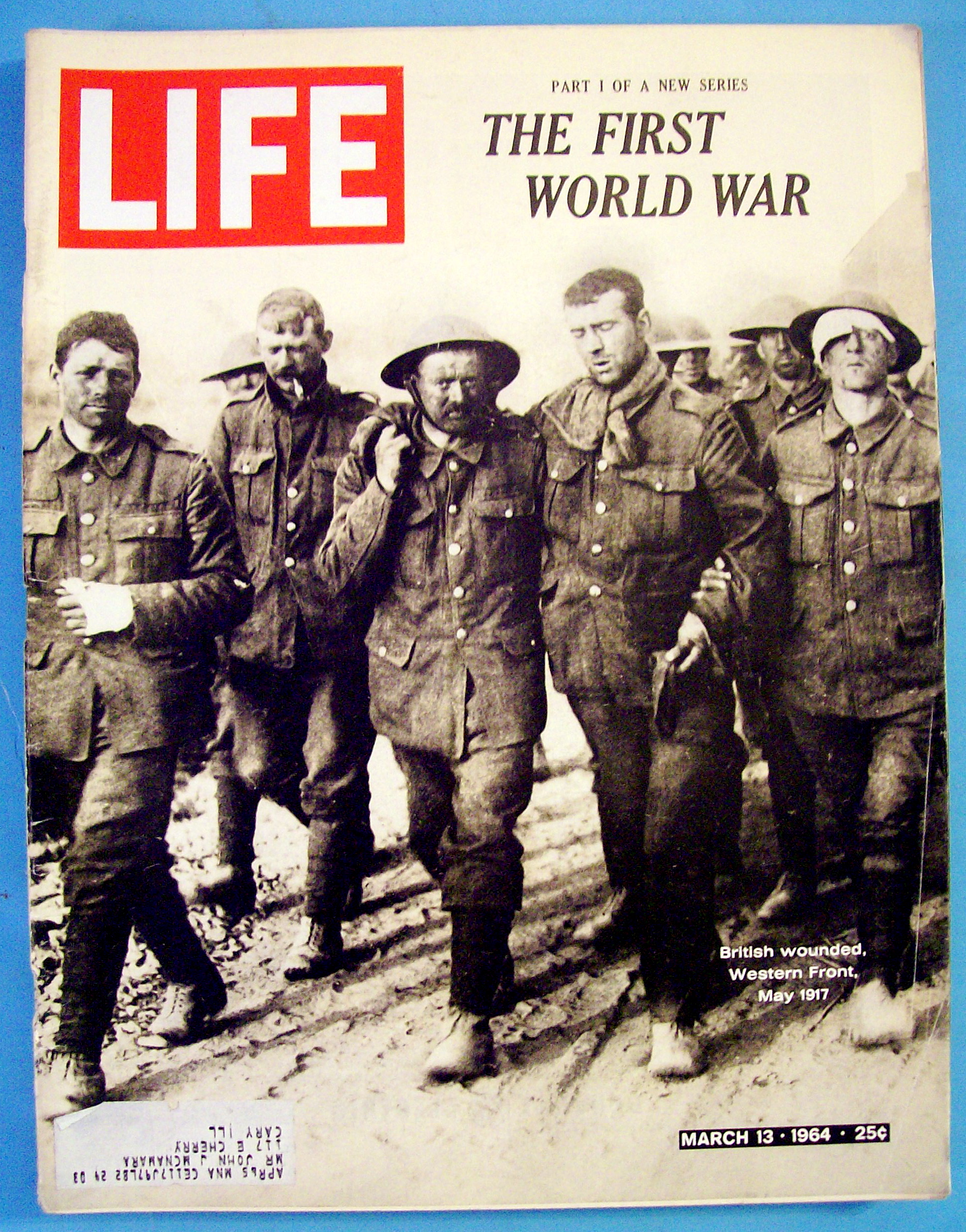 Life Magazine-March 13, 1964-First World War