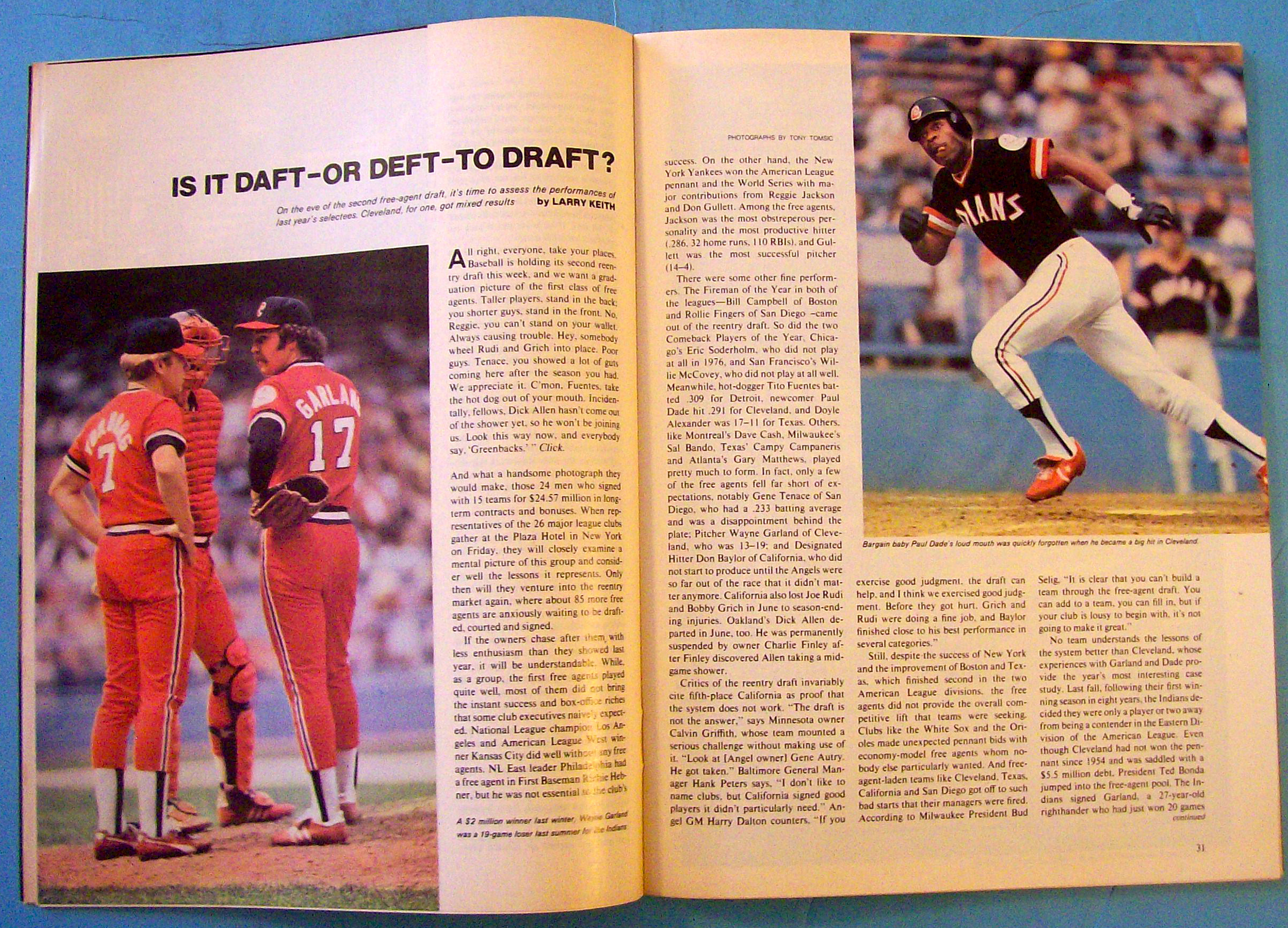 Sports Illustrated Magazine November 7, 1977 Semi Tough