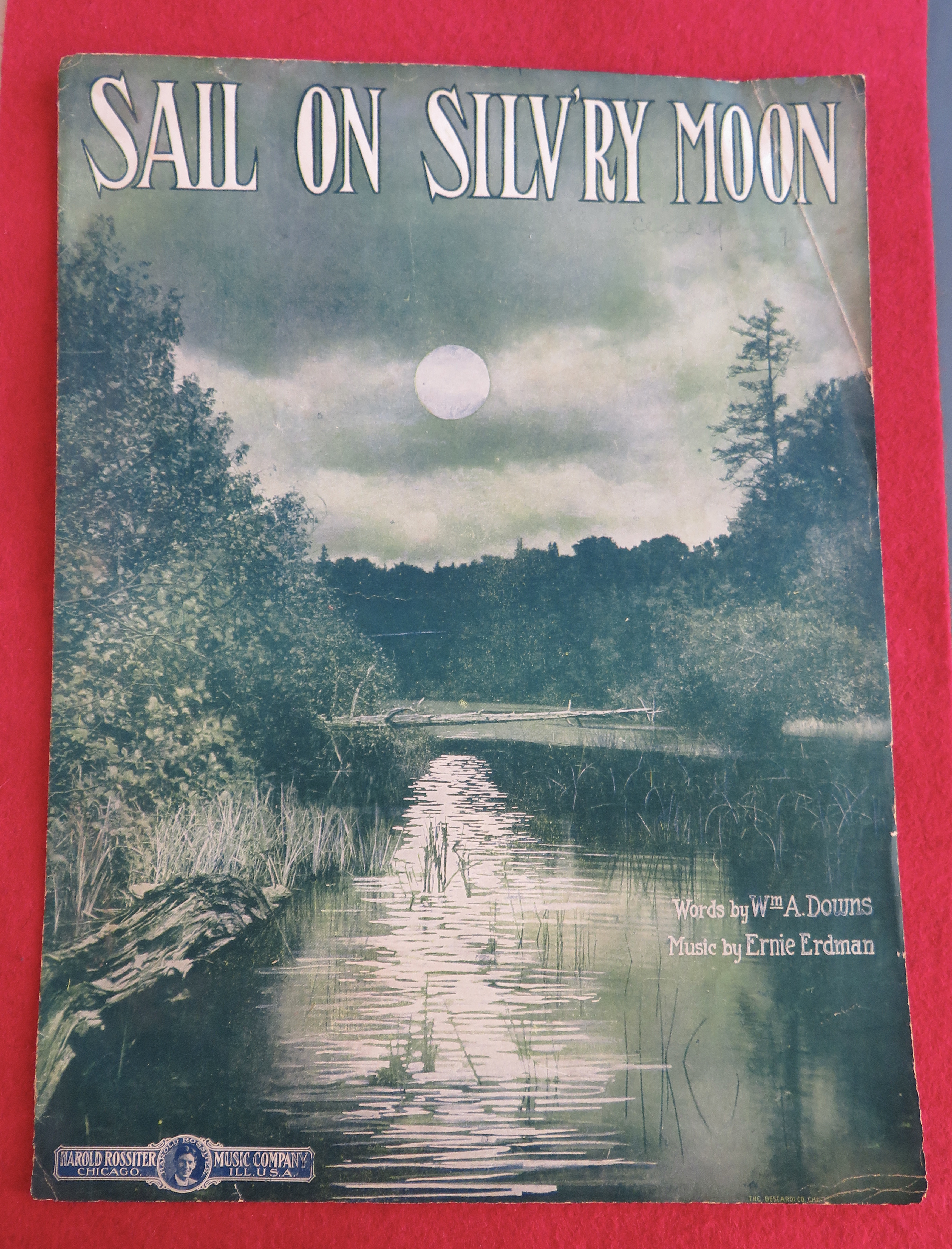 1912 Sail On Silv'Ry Moon