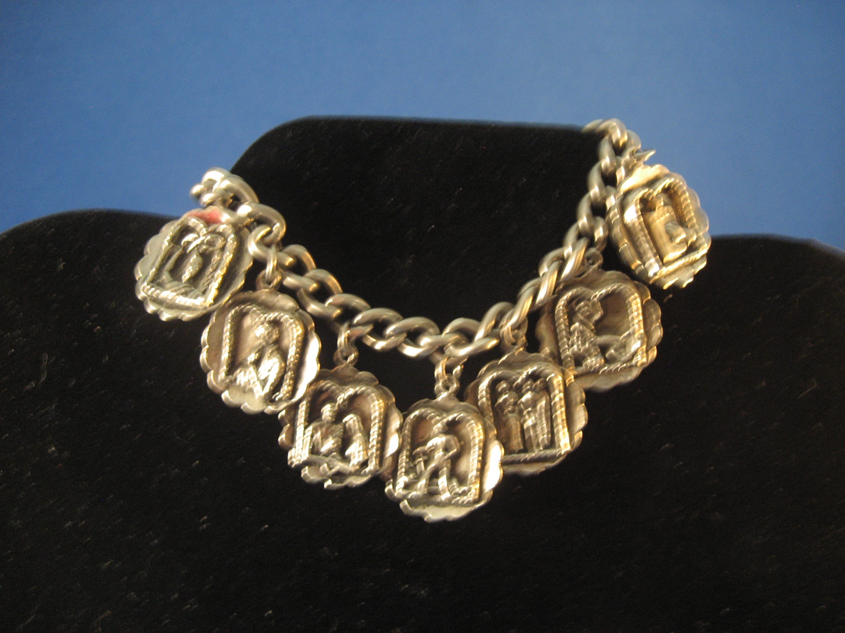 10 Commandment Charm Bracelet