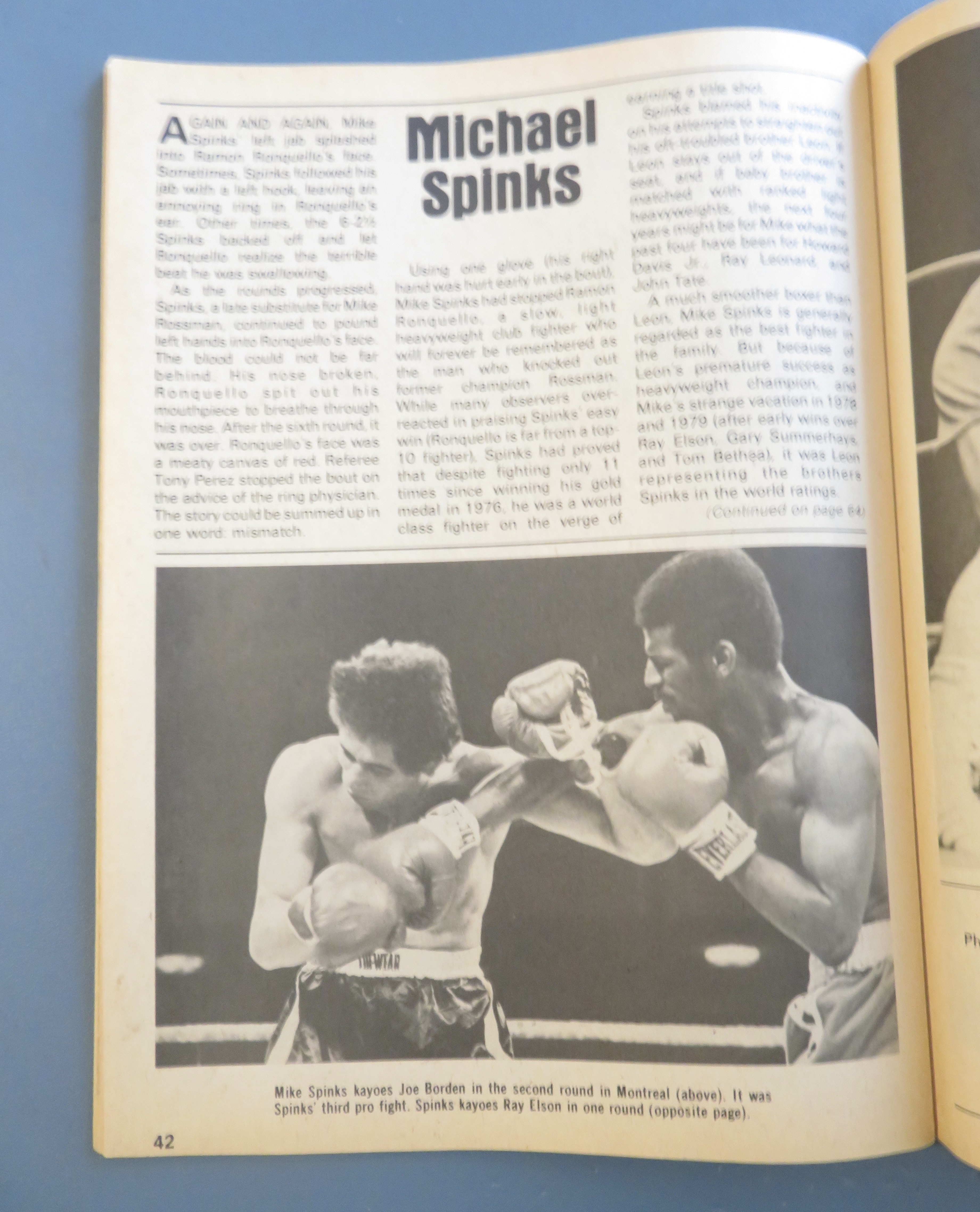 Big Book Of Boxing Magazine July 1980 Boxing Medalists