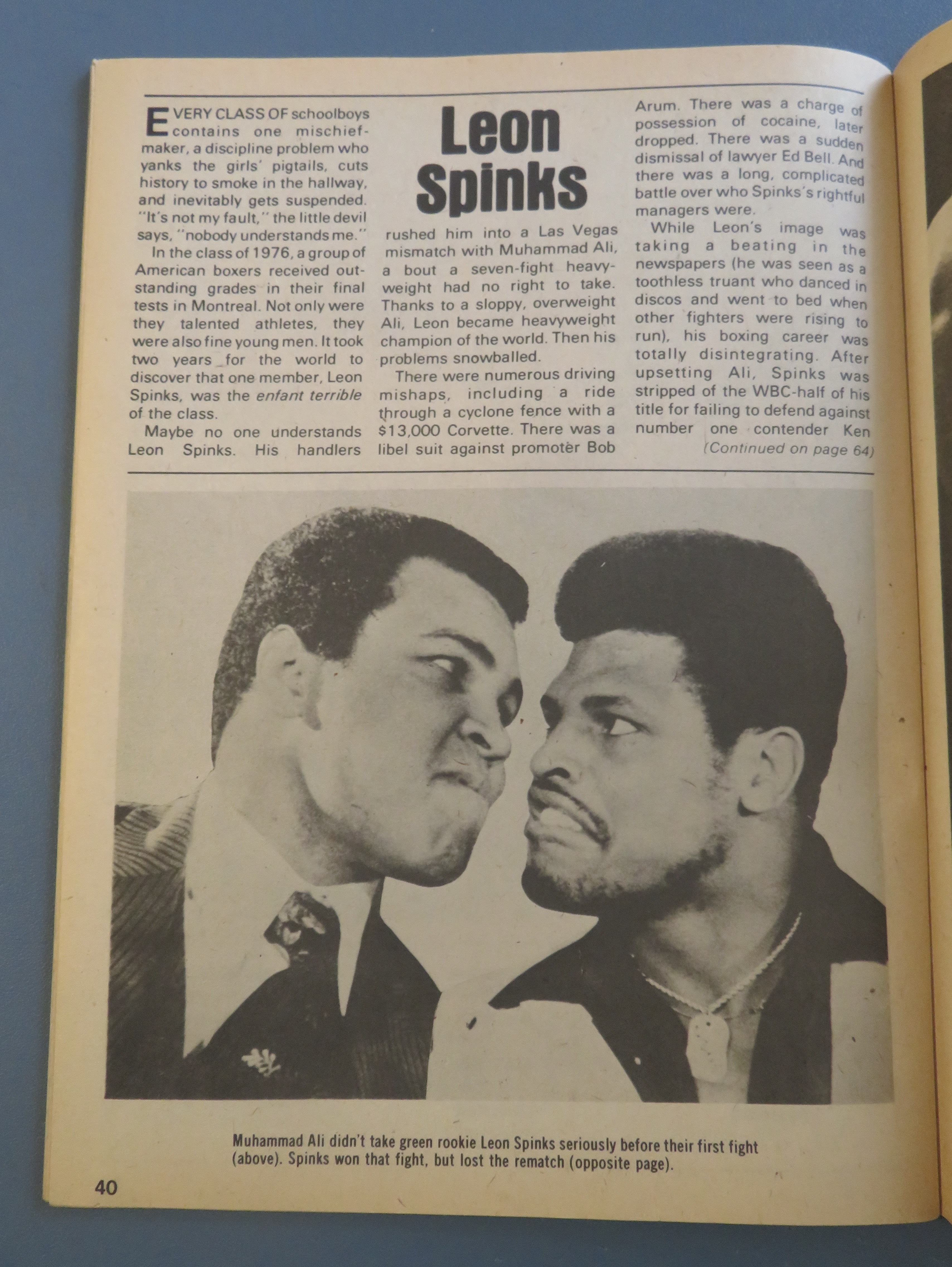 Big Book Of Boxing Magazine July 1980 Boxing Medalists