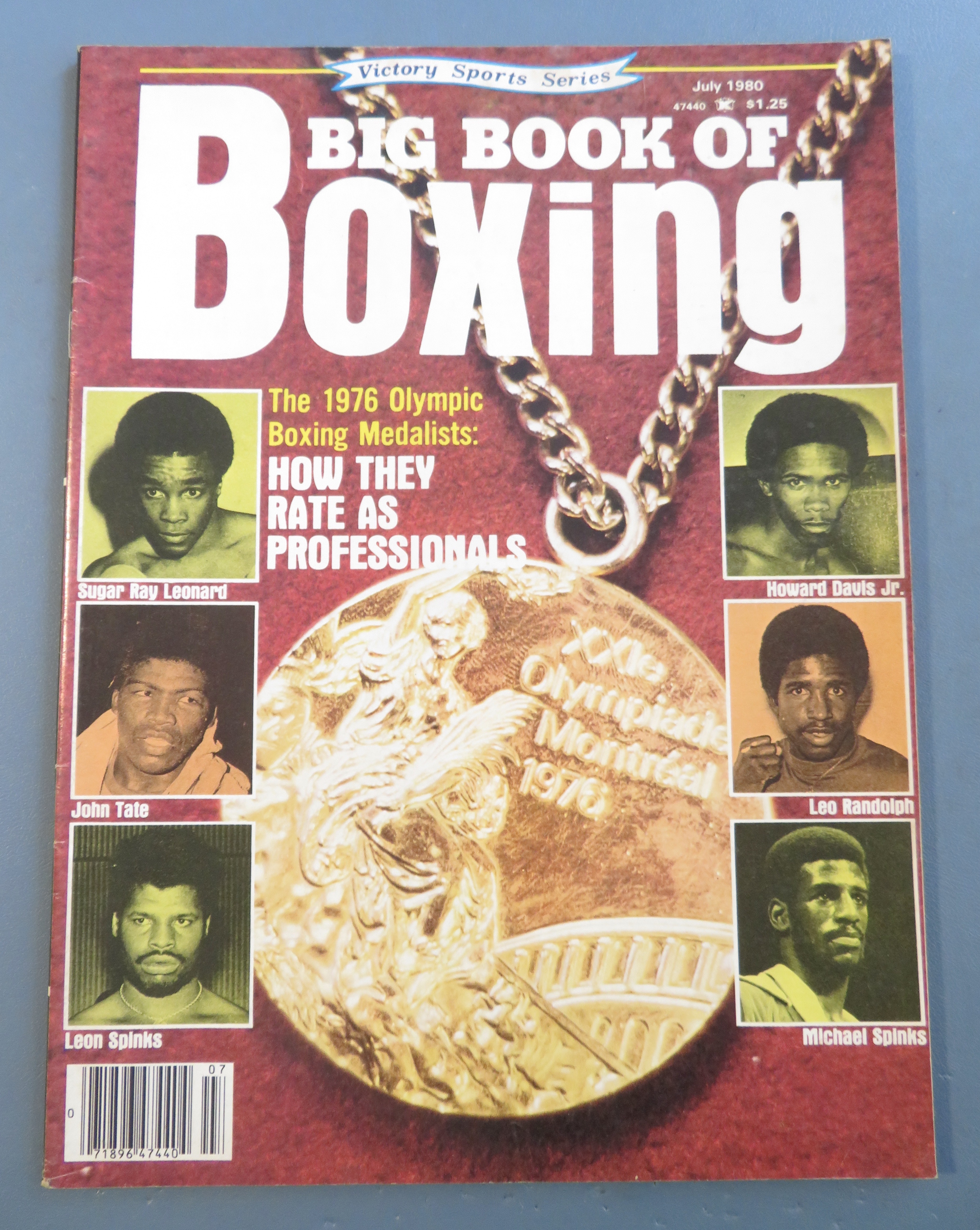 Big Book Of Boxing Magazine July 1980 Boxing Medalists
