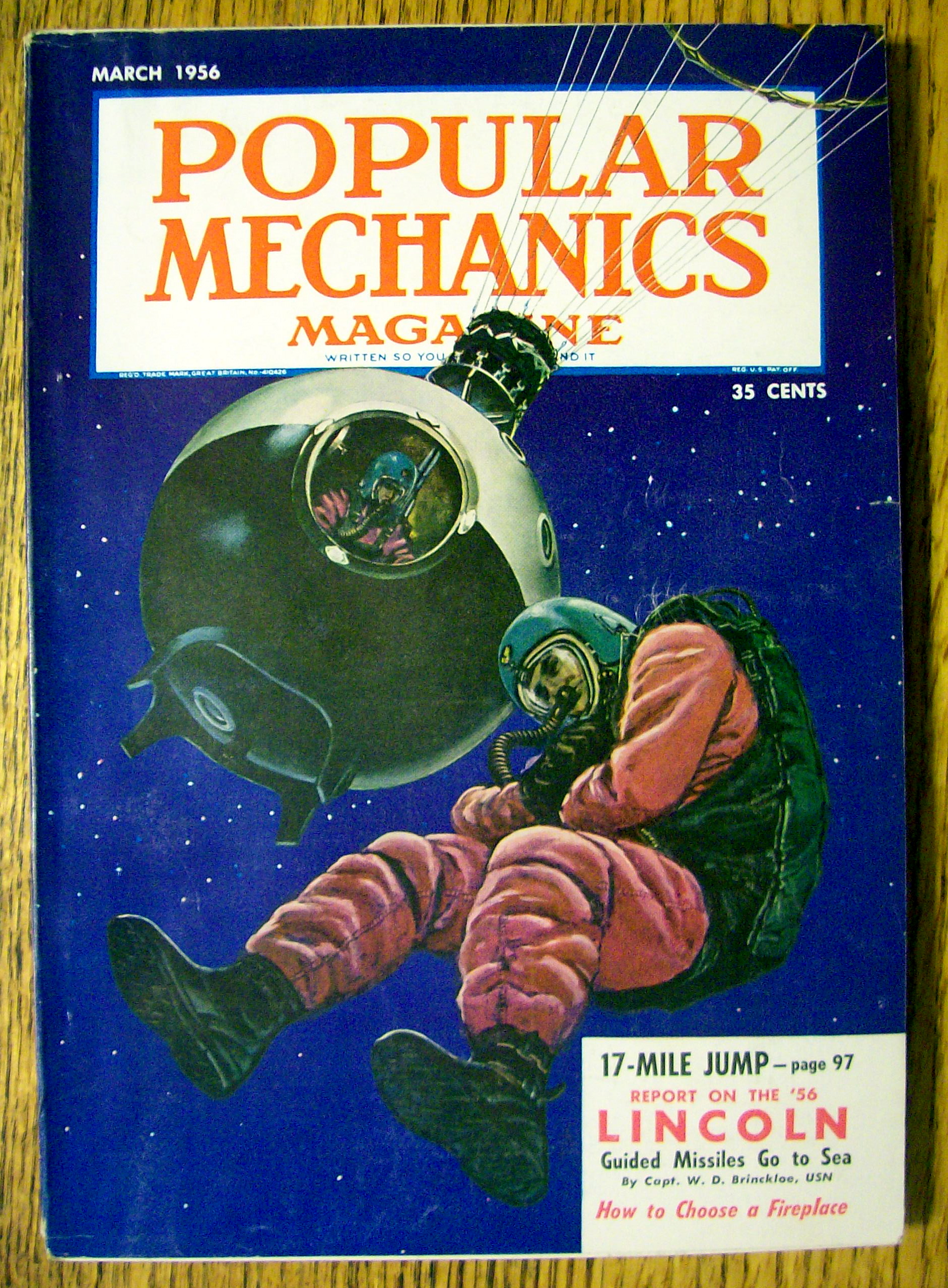 Popular Mechanics March 1956 How To Choose Fireplace