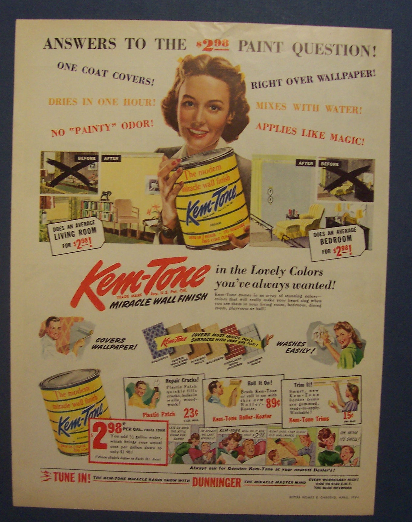 1944 Kem - Tone Paints