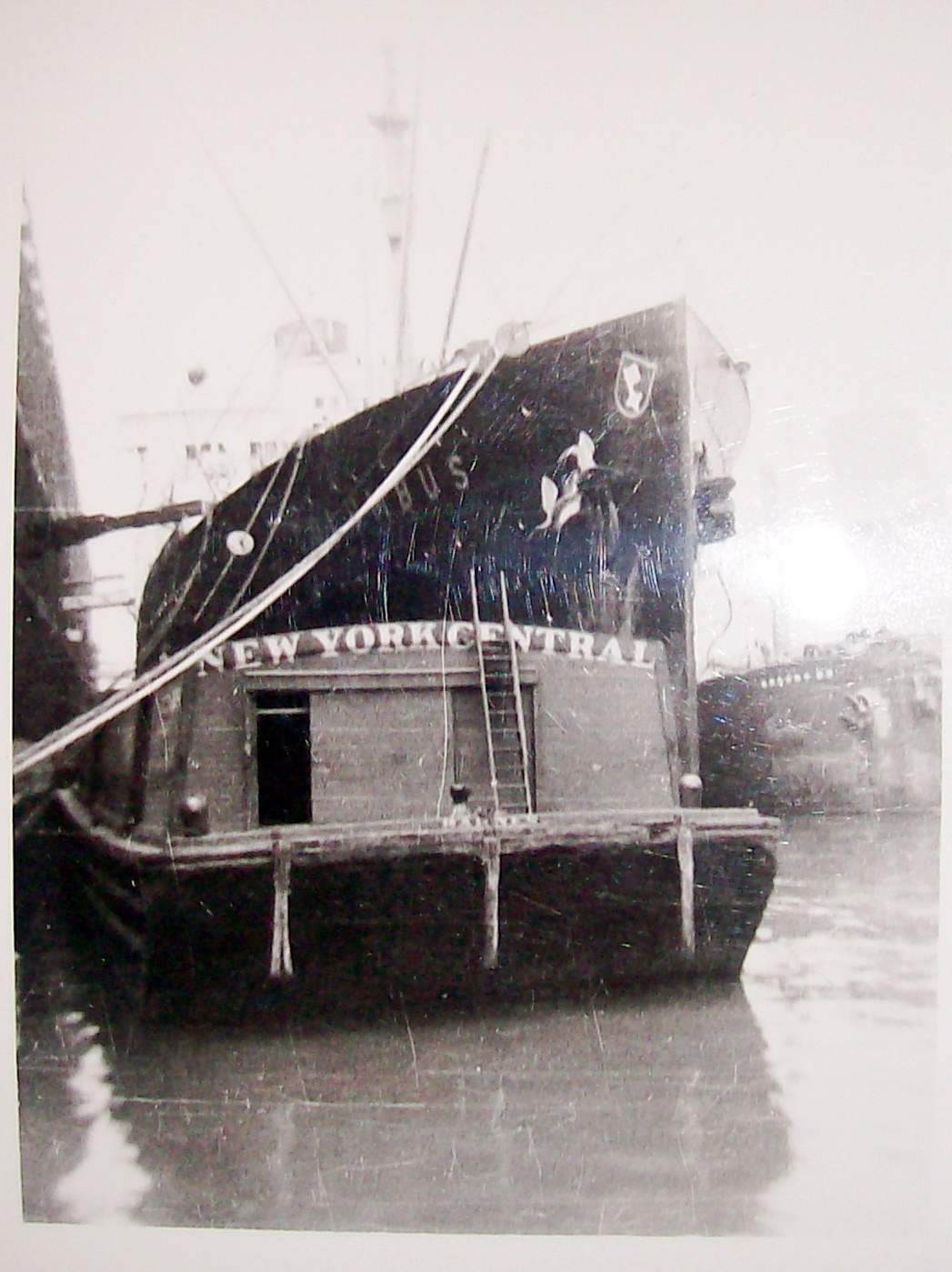 1939 New York Central Tug Boat & Steamer Photograph