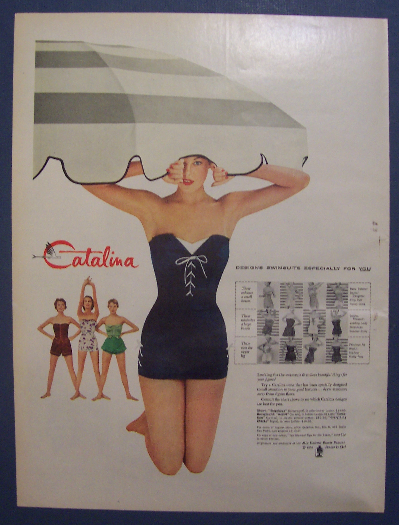 1954 Jantzen Swimsuits