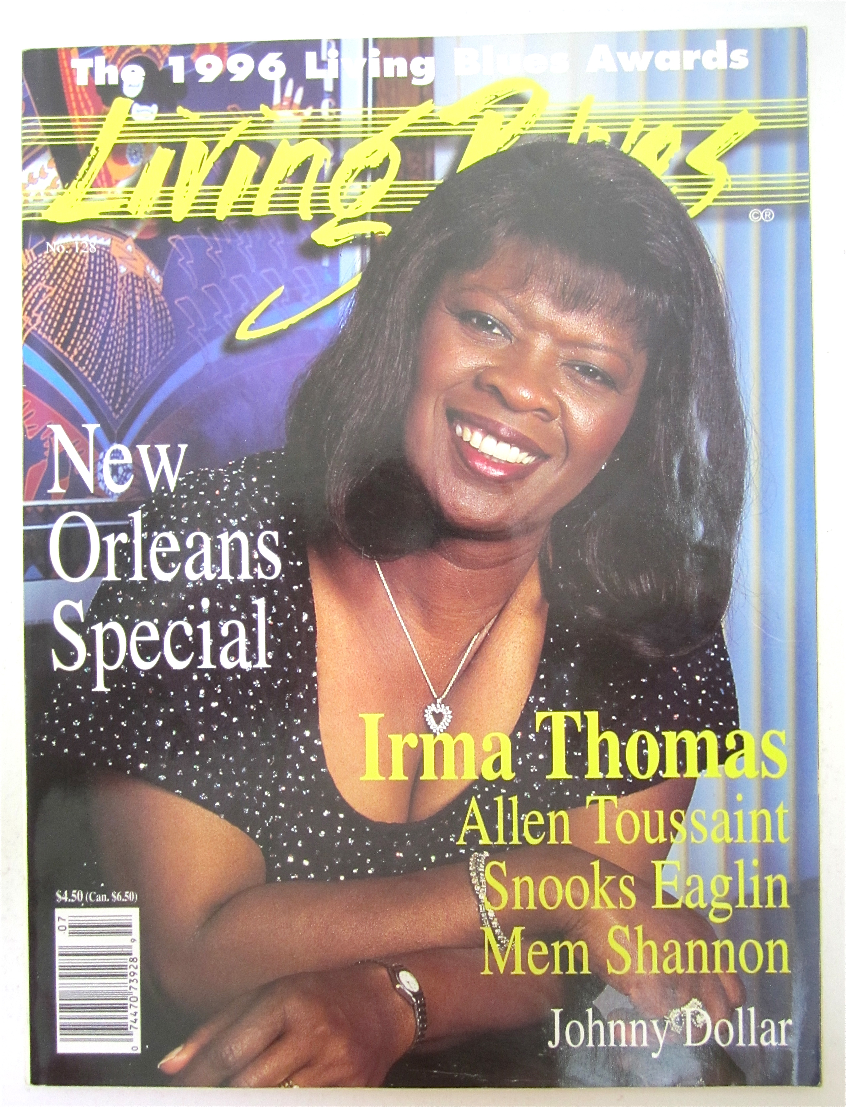 Living Blues Magazine July/August 1996 Irma Thomas