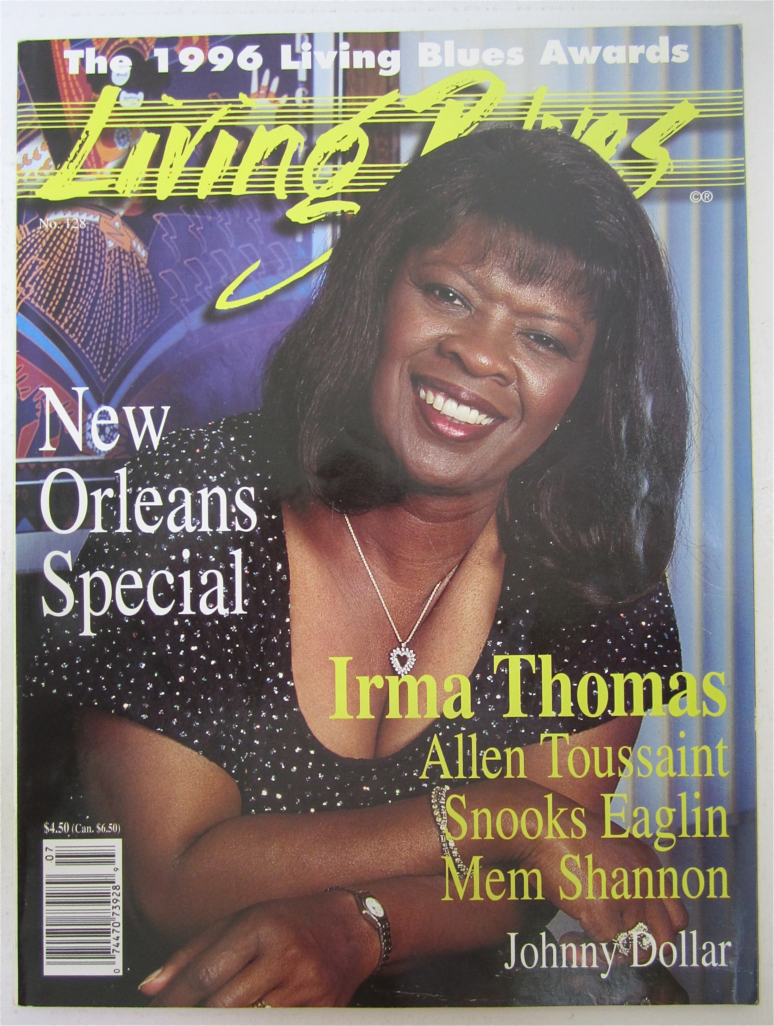 Living Blues Magazine July/August 1996 Irma Thomas