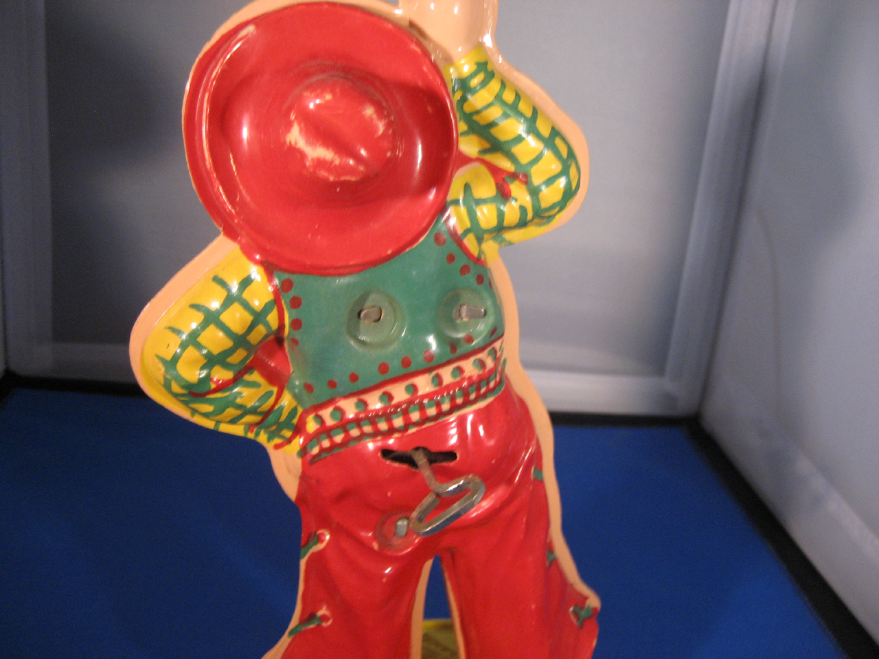 Celliloid Western Cowboy with Lasso