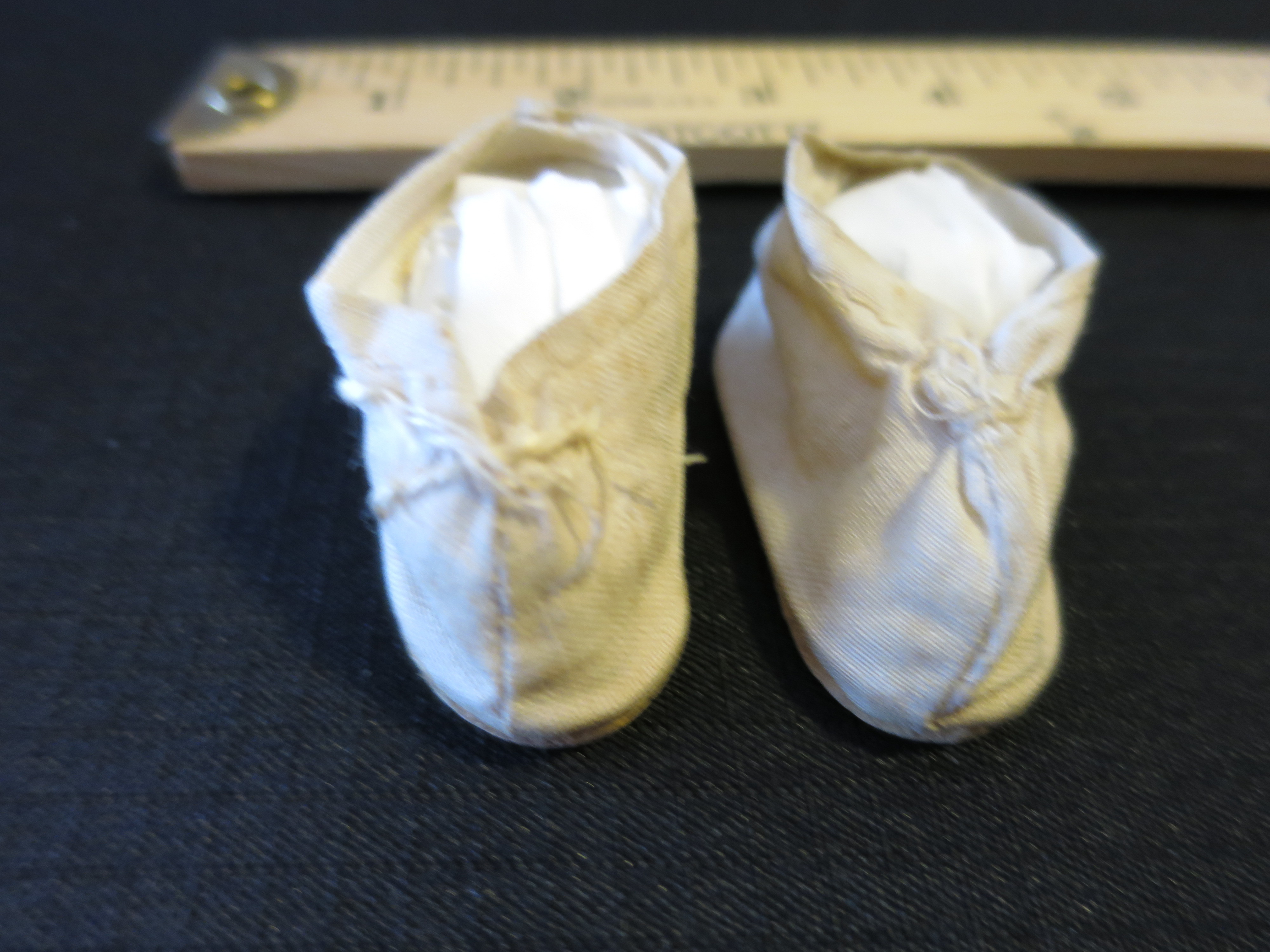 Vintage Doll Accessories Doll Shoes Cloth some soiling