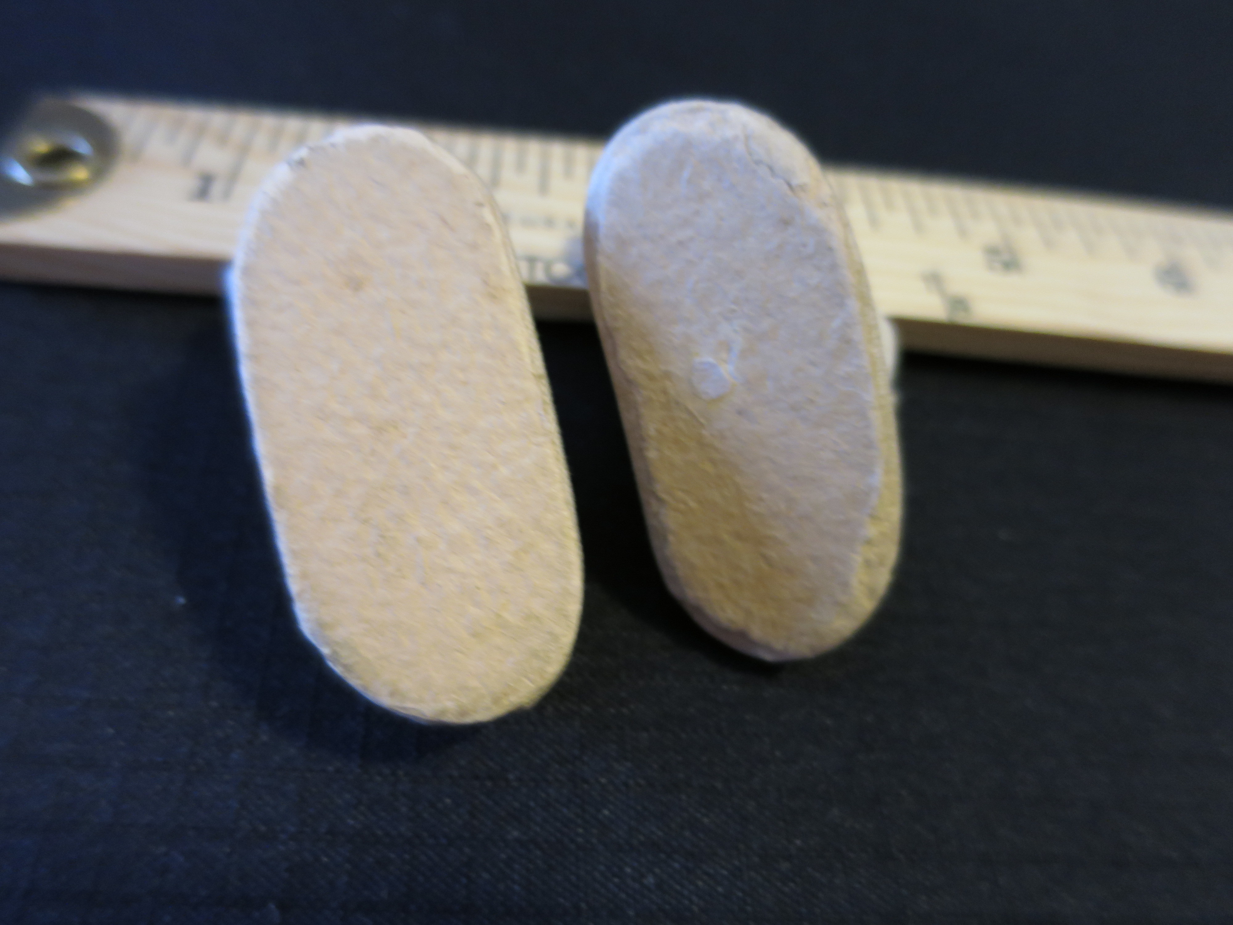 Vintage Doll Accessories Doll Shoes Cloth some soiling