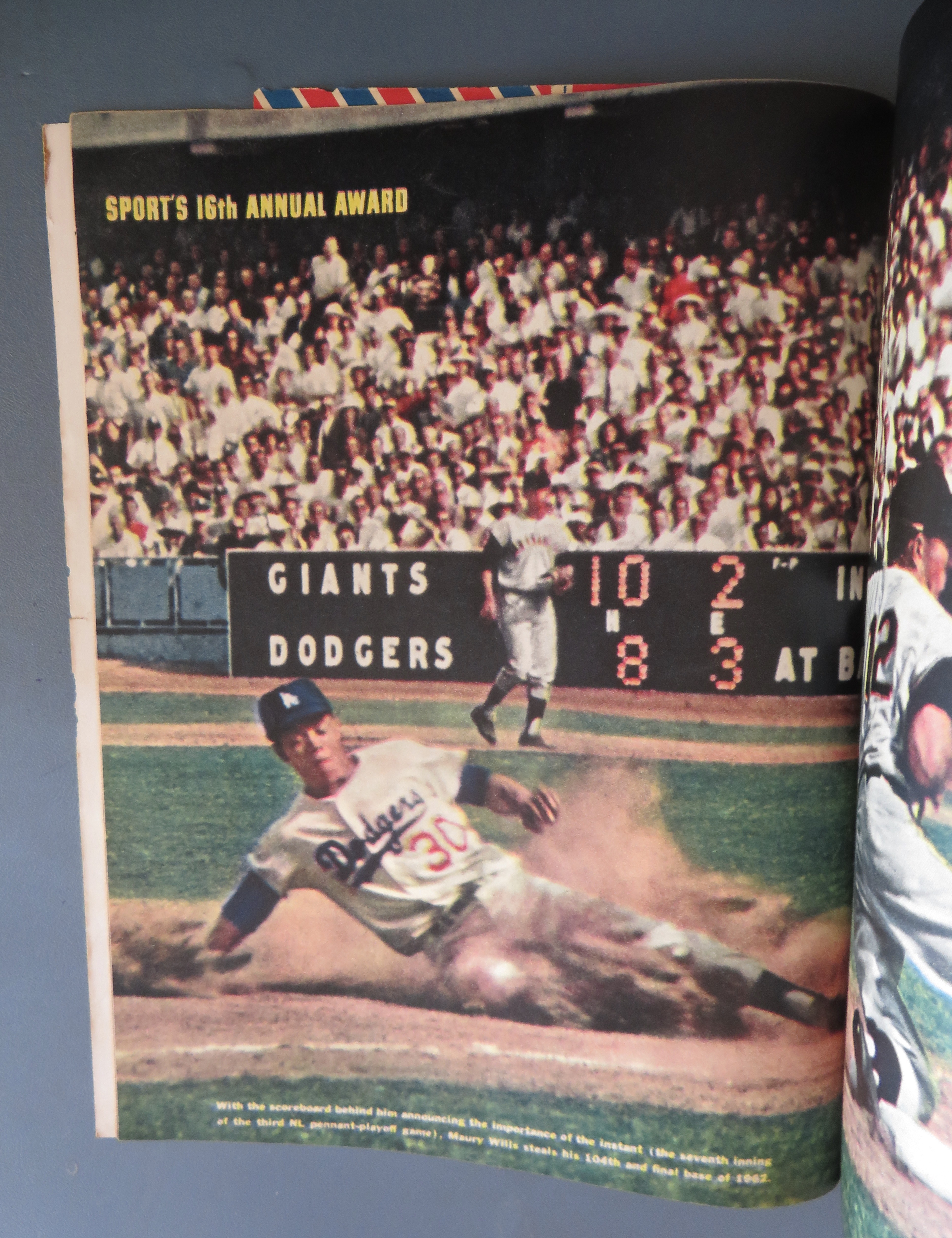 Sport Magazine February 1963 Willie Mays/Maury Wills