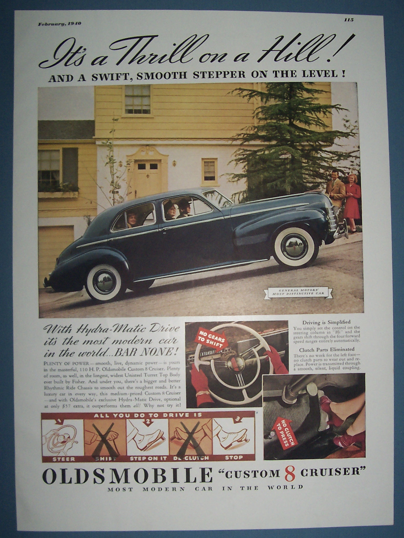 1940 Oldsmobile Custom 8 Cruiser w/ a Thrill on a Hill