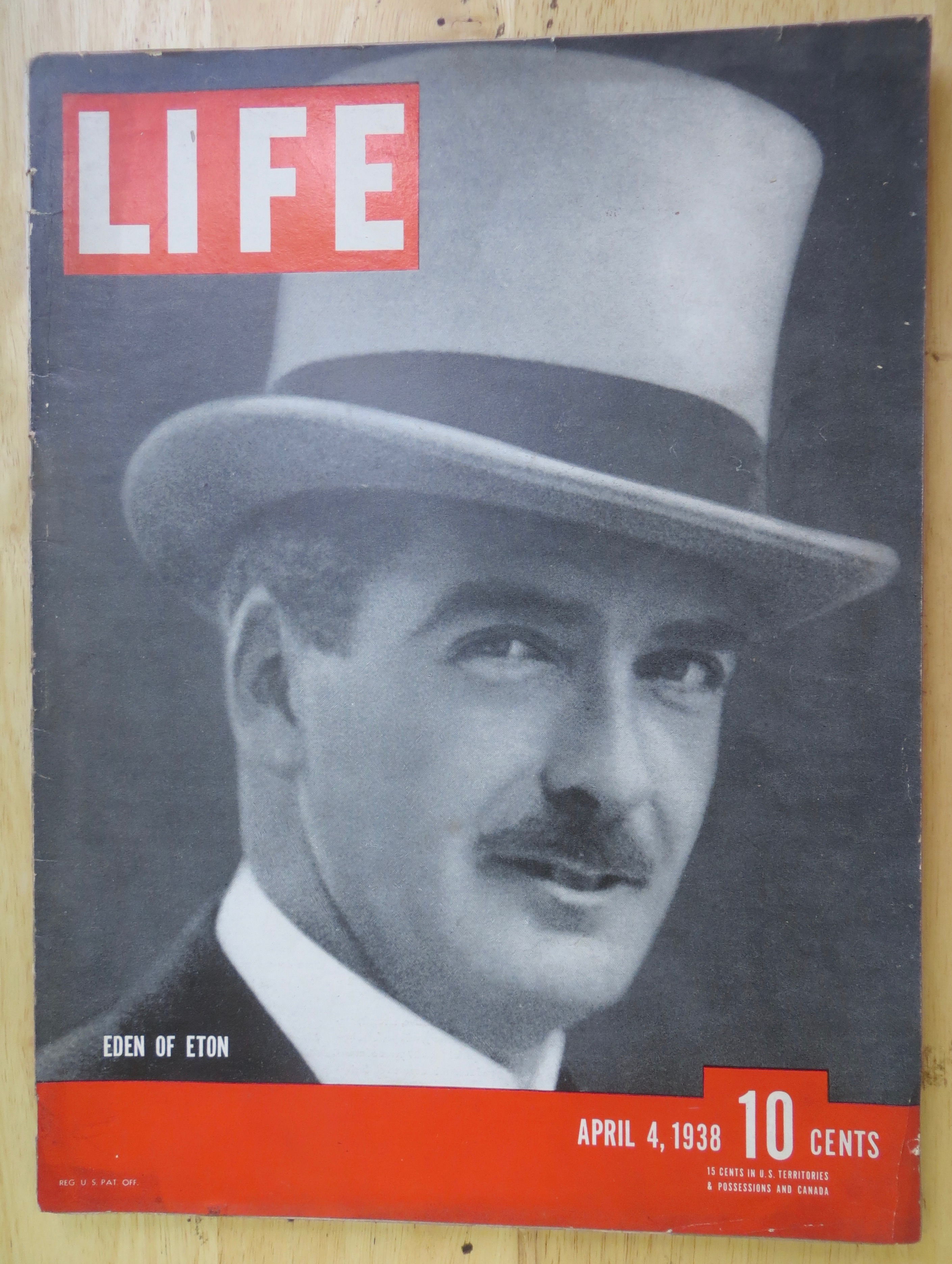 Life Magazine April 4, 1938 Eden Of Eton