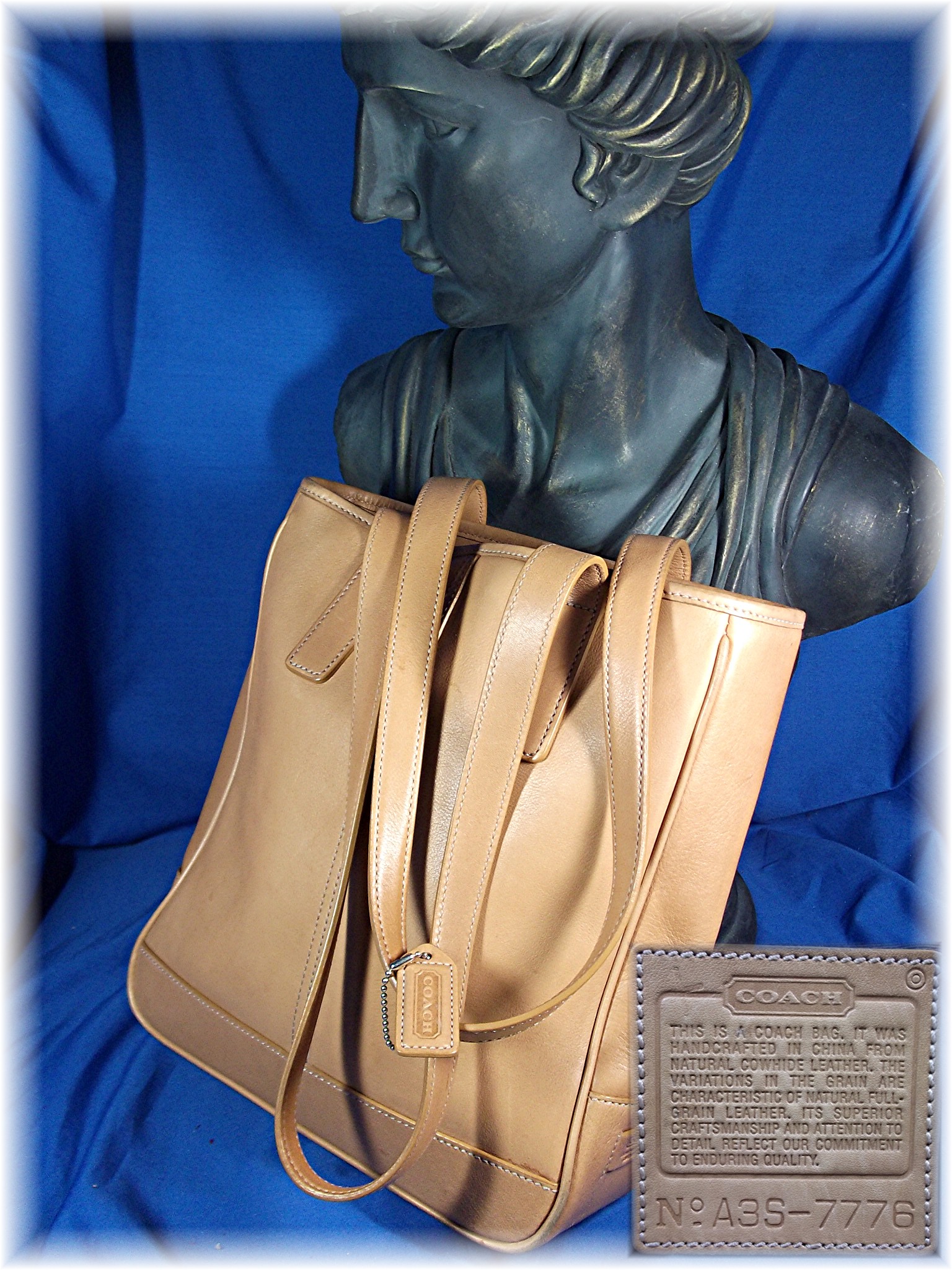 Coach British Tan Leather Handbag