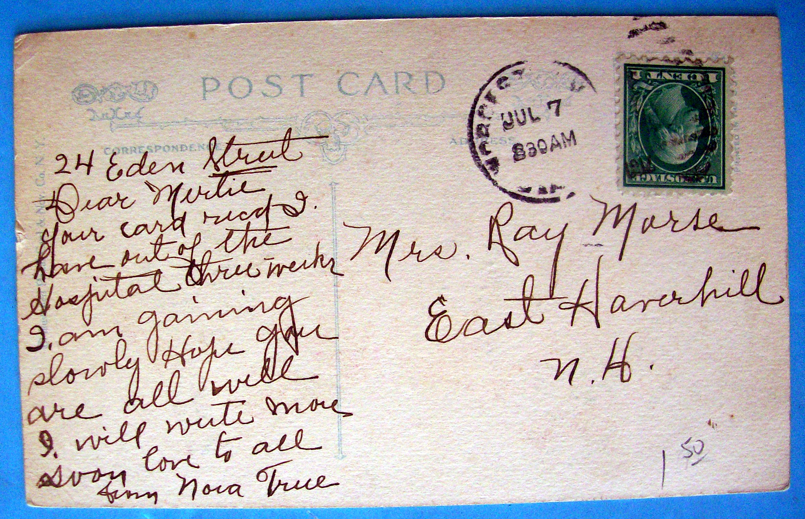 Our Allies Flags Postcard
