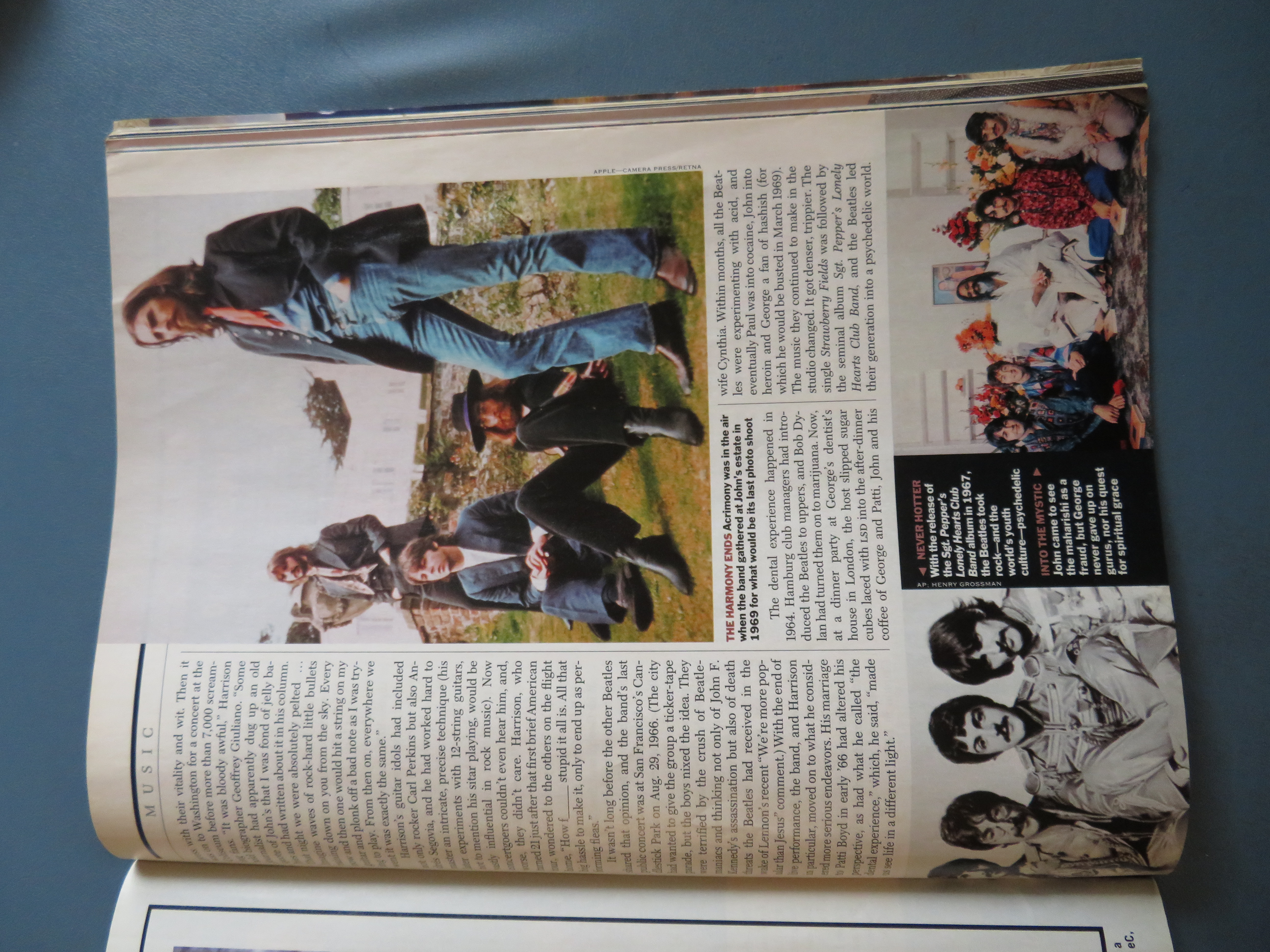 Time Magazine December 10, 2001 George Harrison
