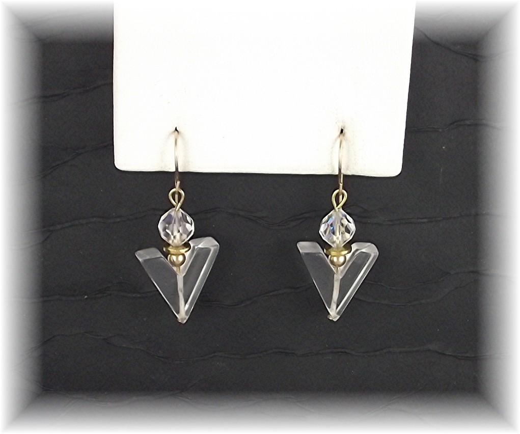 Earrings Crystal Borealis Pierced Loop Earrings