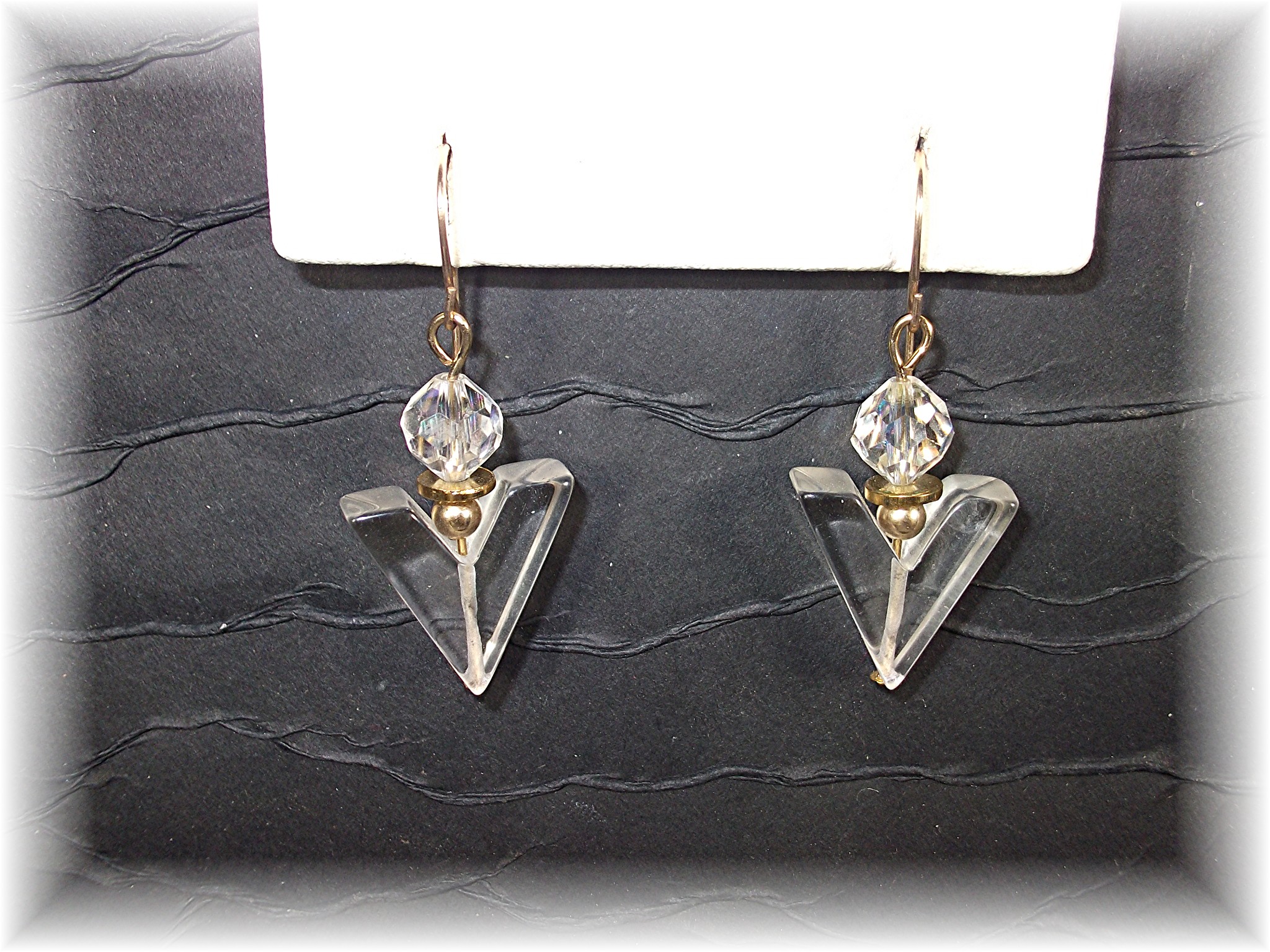 Earrings Crystal Borealis Pierced Loop Earrings