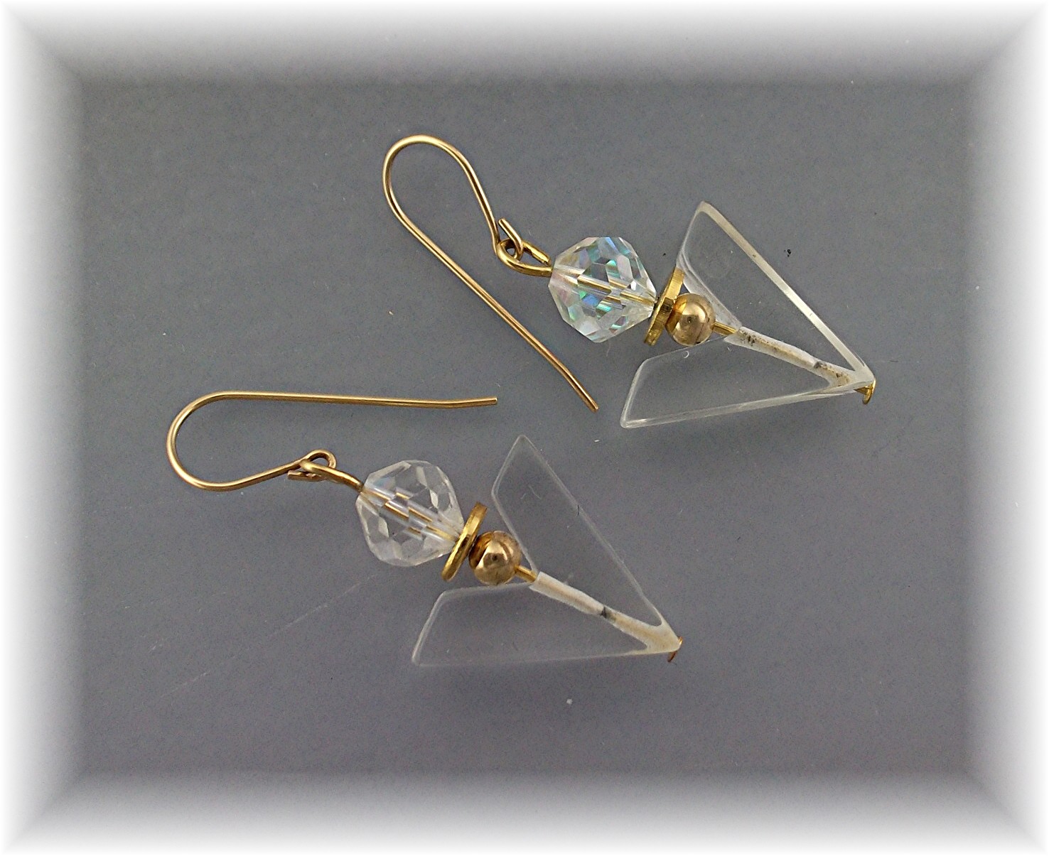 Earrings Crystal Borealis Pierced Loop Earrings