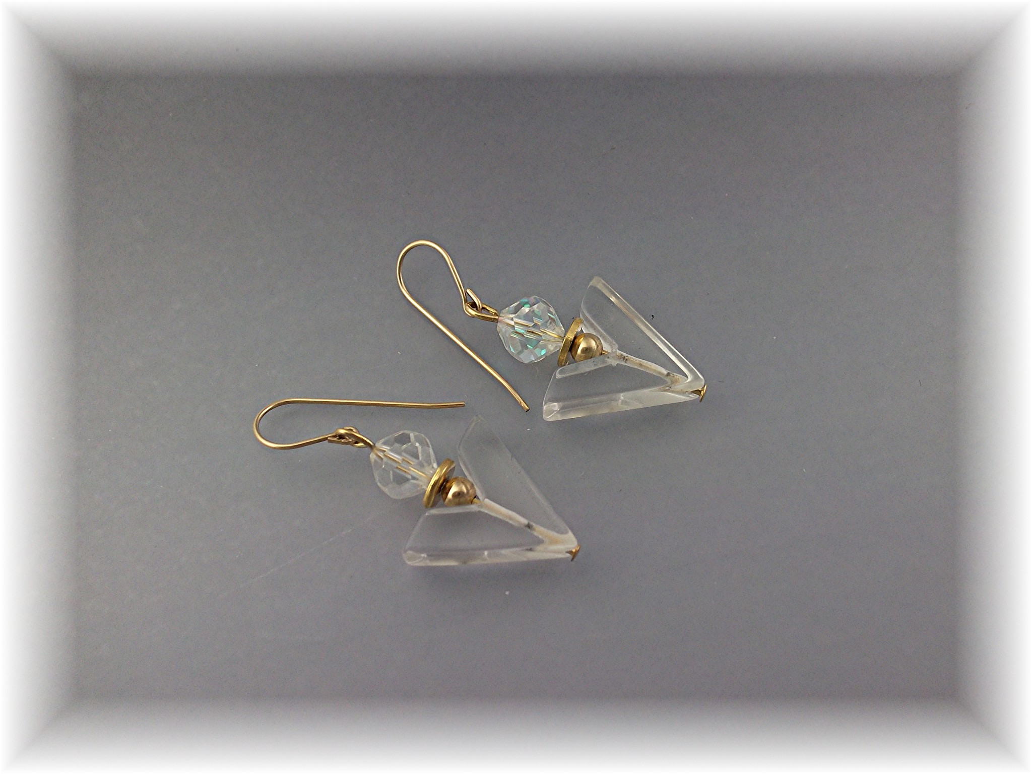 Earrings Crystal Borealis Pierced Loop Earrings