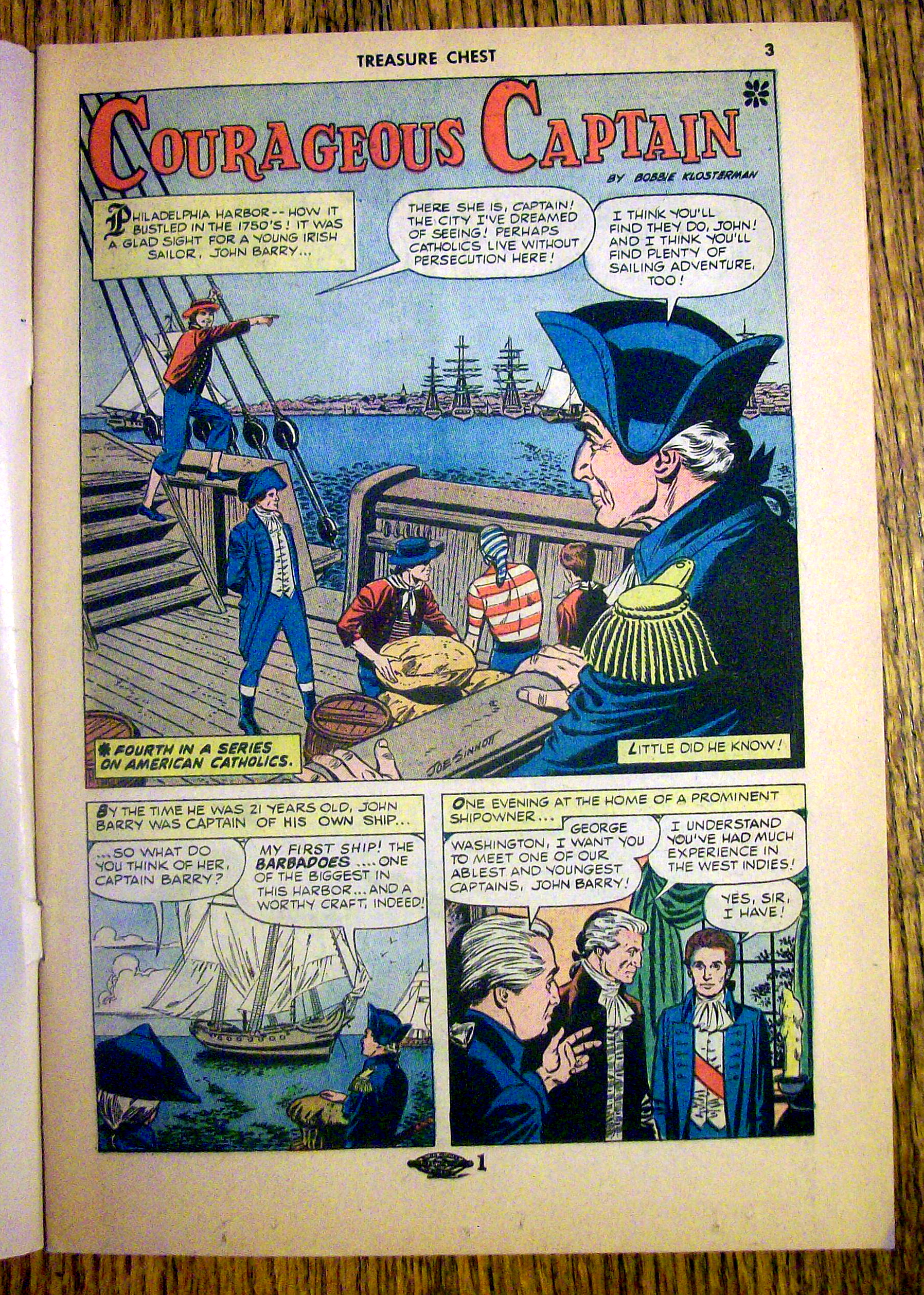 Treasure Chest Comic #8-December 17, 1964
