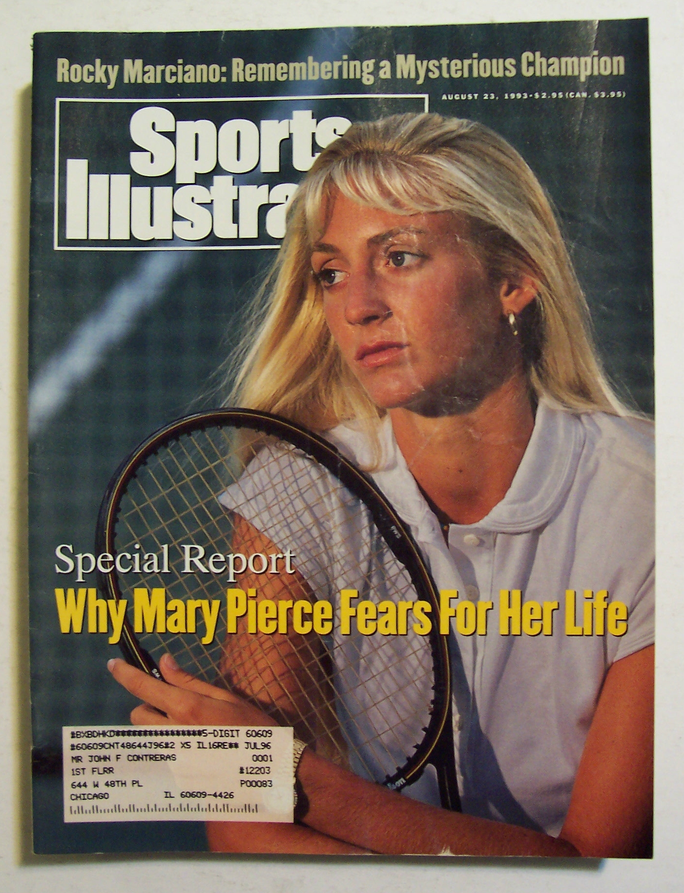 Sports Illustrated Magazine-August 23, 1993-Mary Pierce