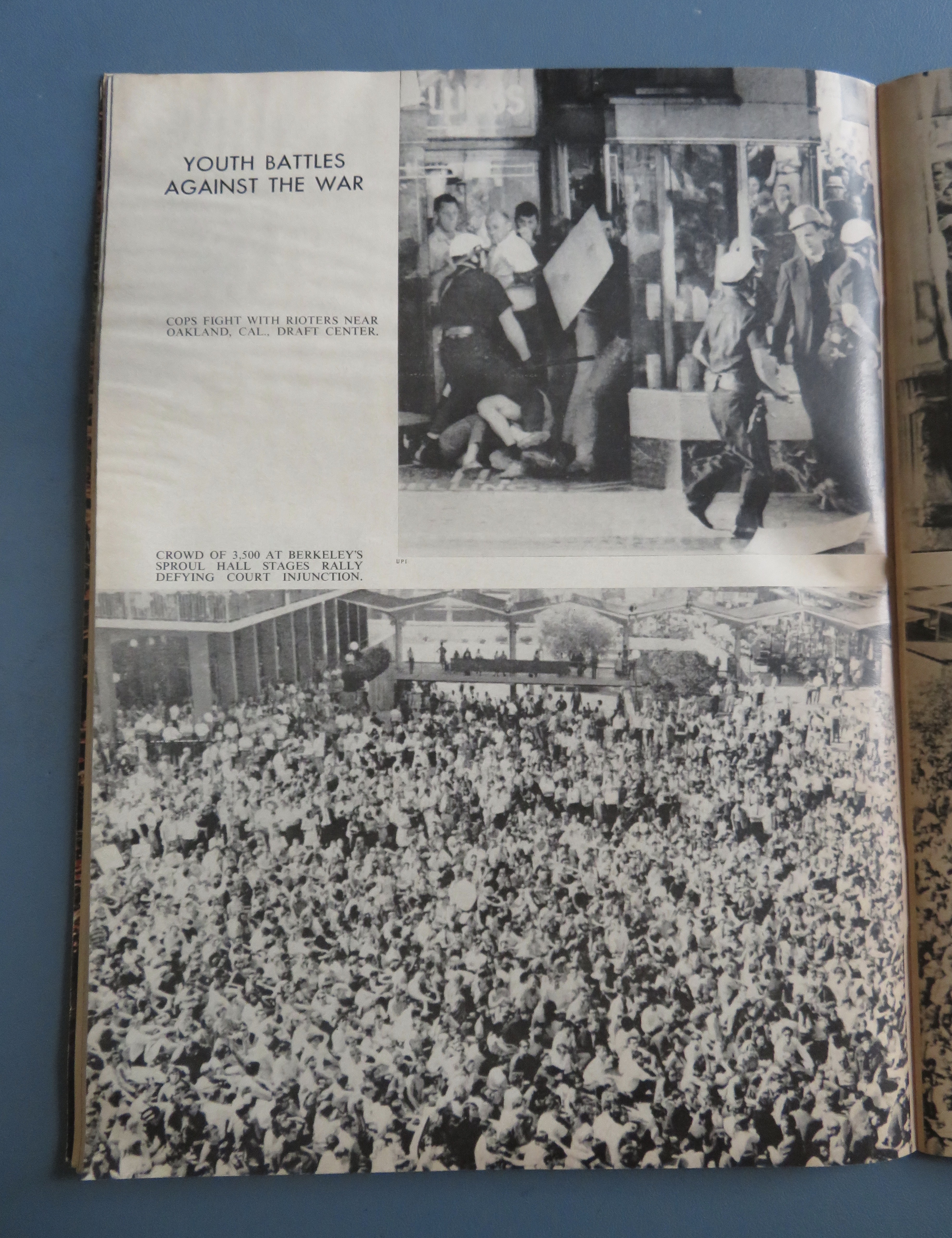 Time Magazine October 27, 1967 Marchers At Memorial