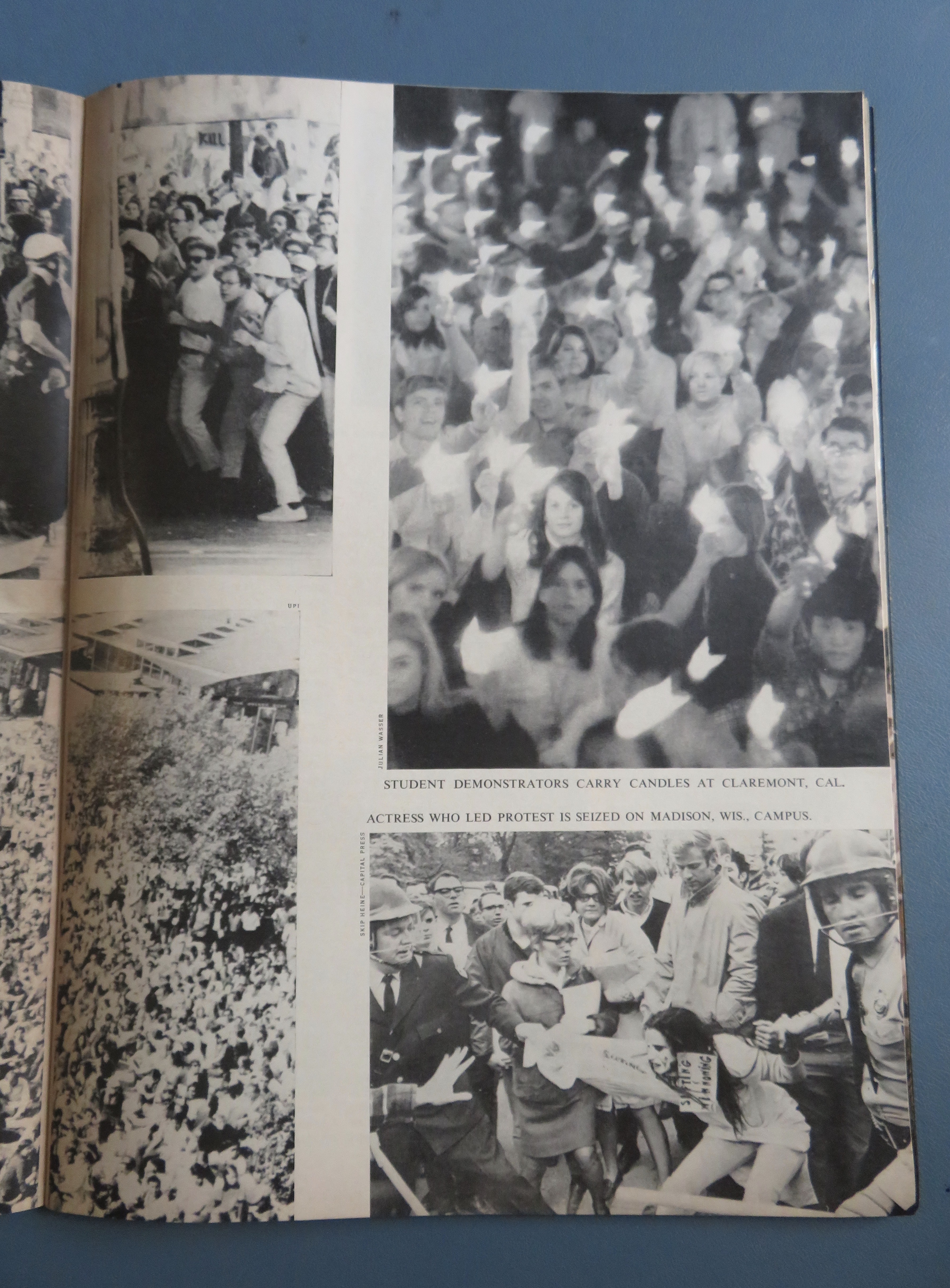 Time Magazine October 27, 1967 Marchers At Memorial