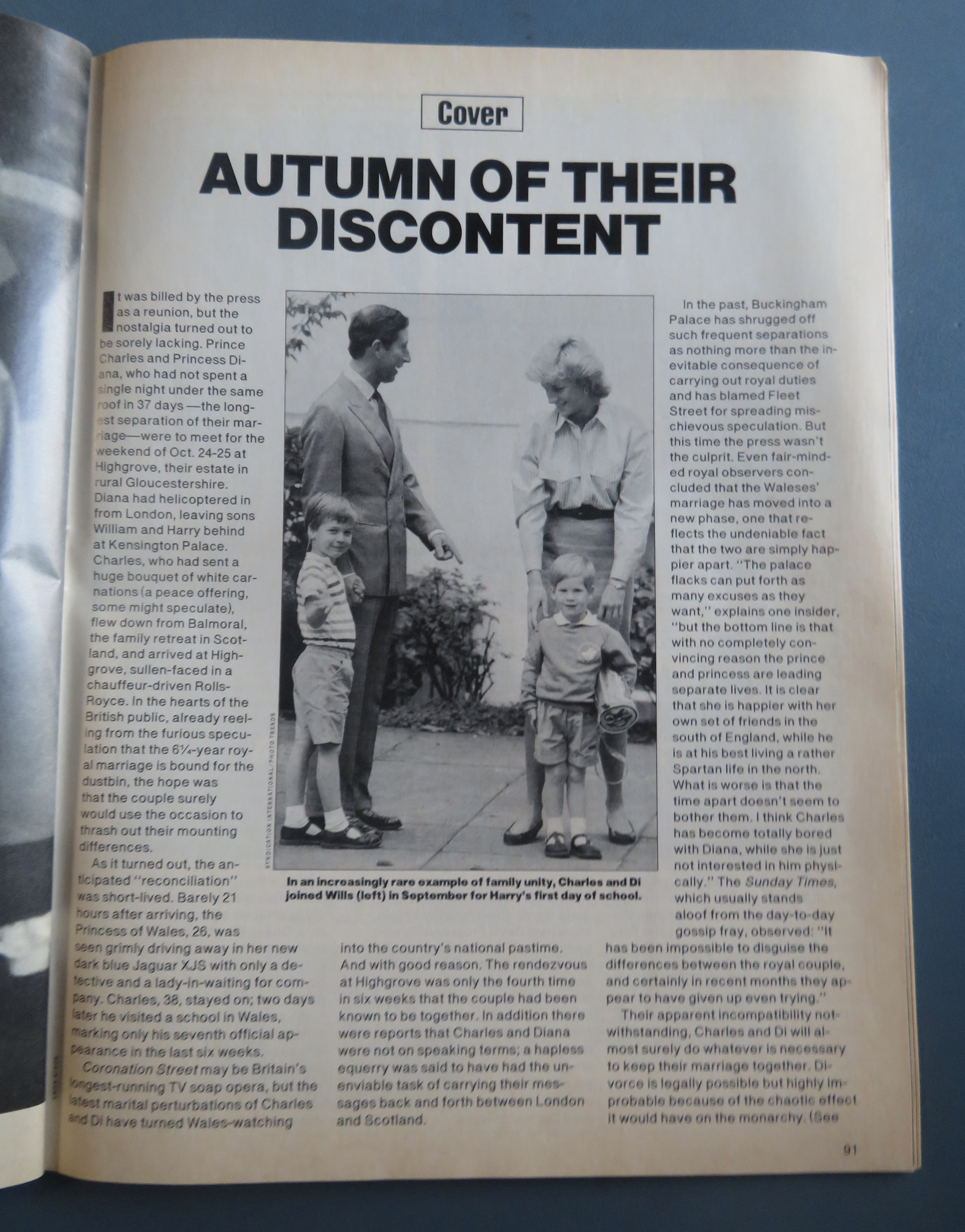 People Weekly Magazine November 9, 1987 The Big Chill