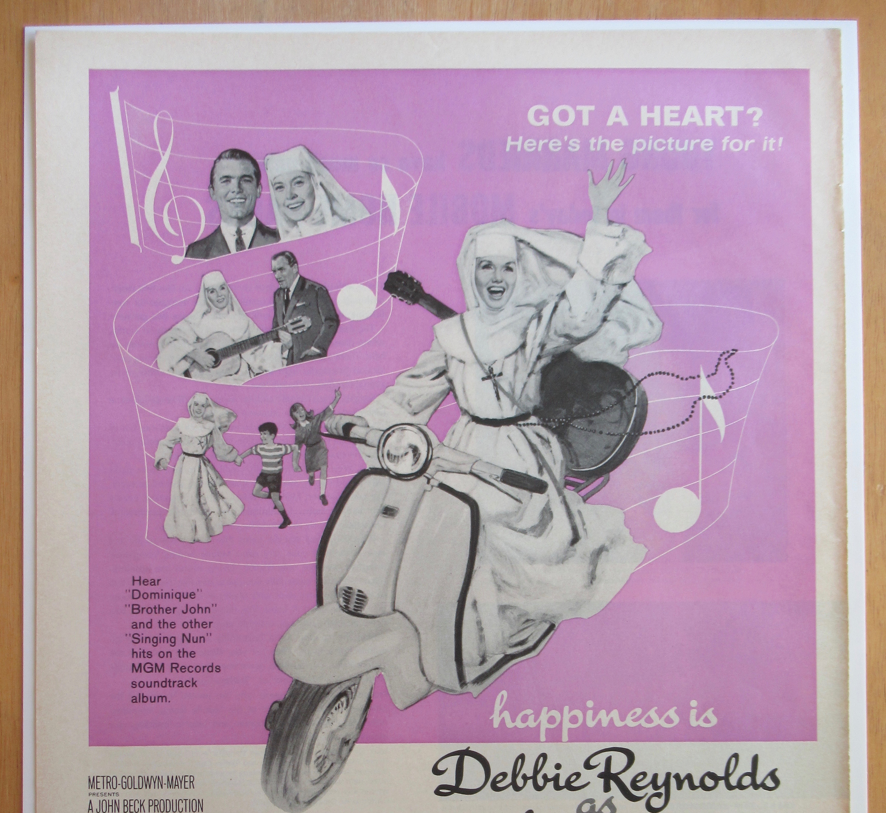 1966 The Singing Nun with Debbie Reynolds