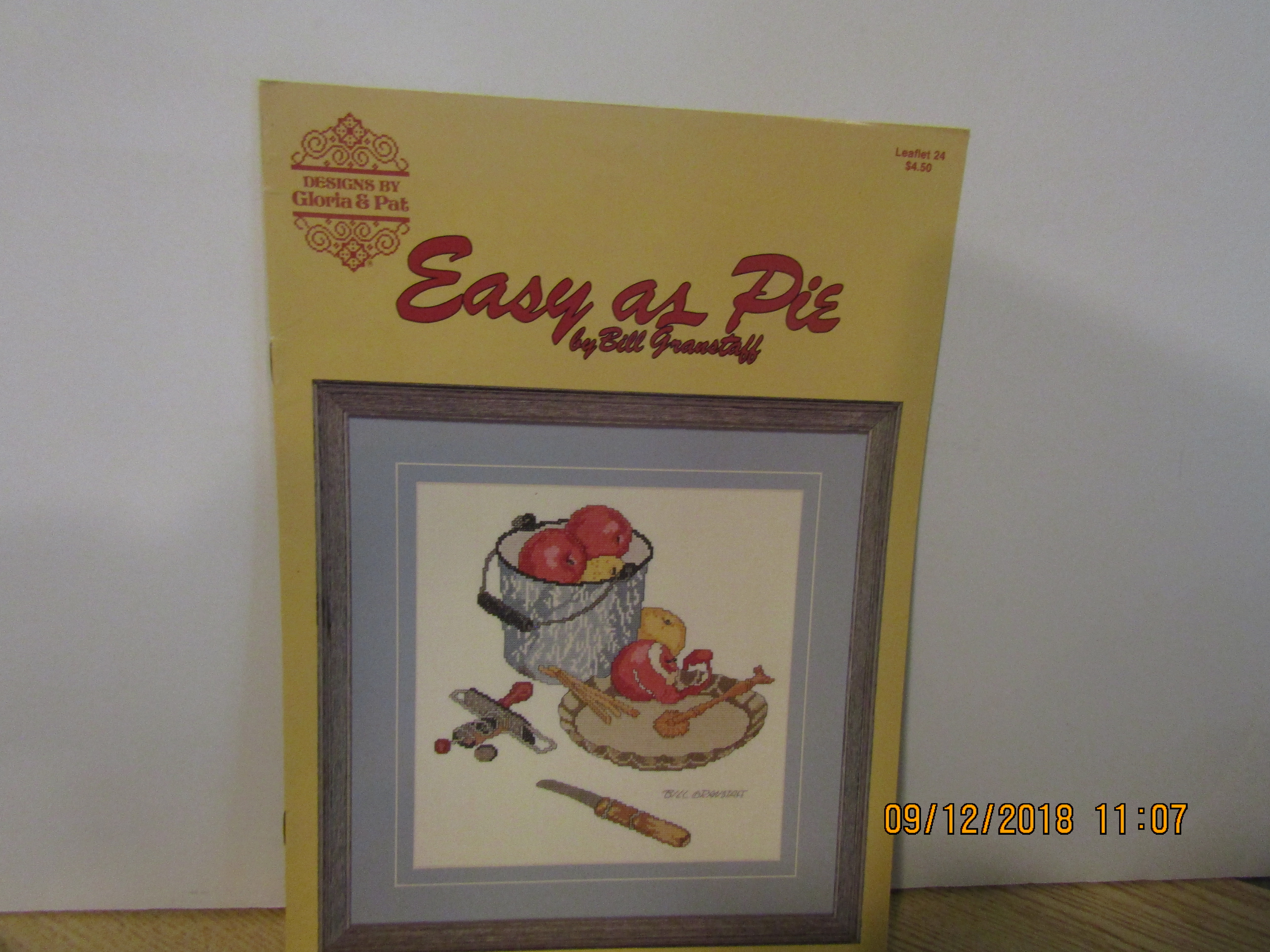 Gloria&Pat Cross Stitch Craft Book Easy As Pie #24