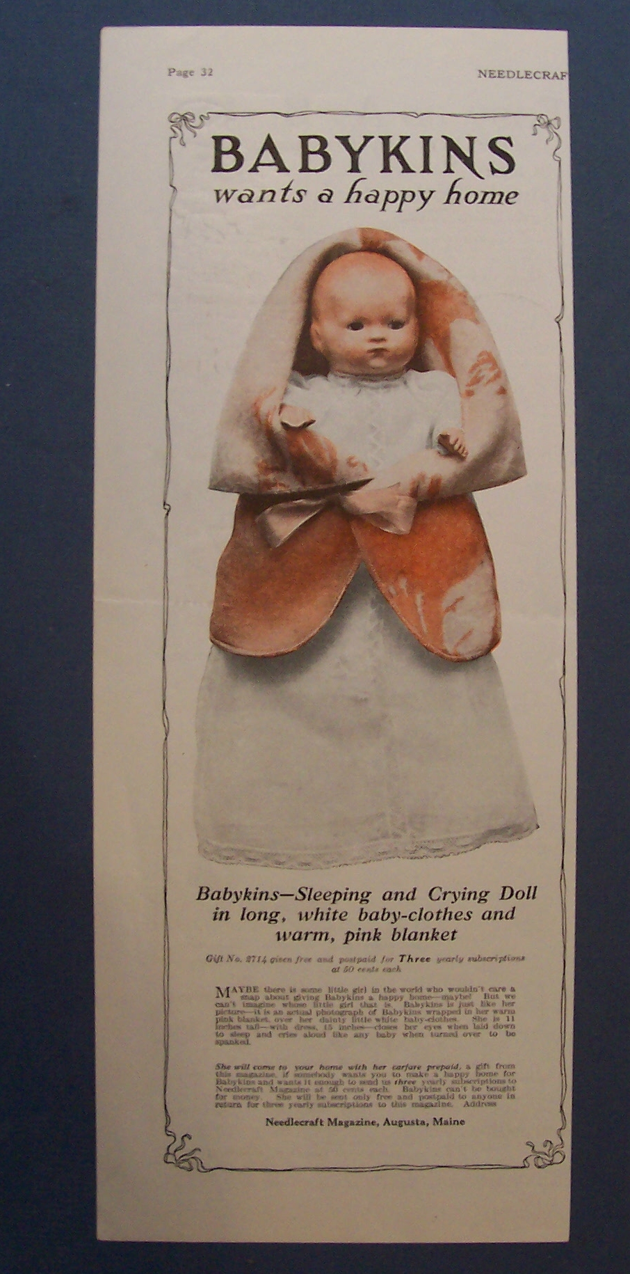 1927  Babykins  Doll