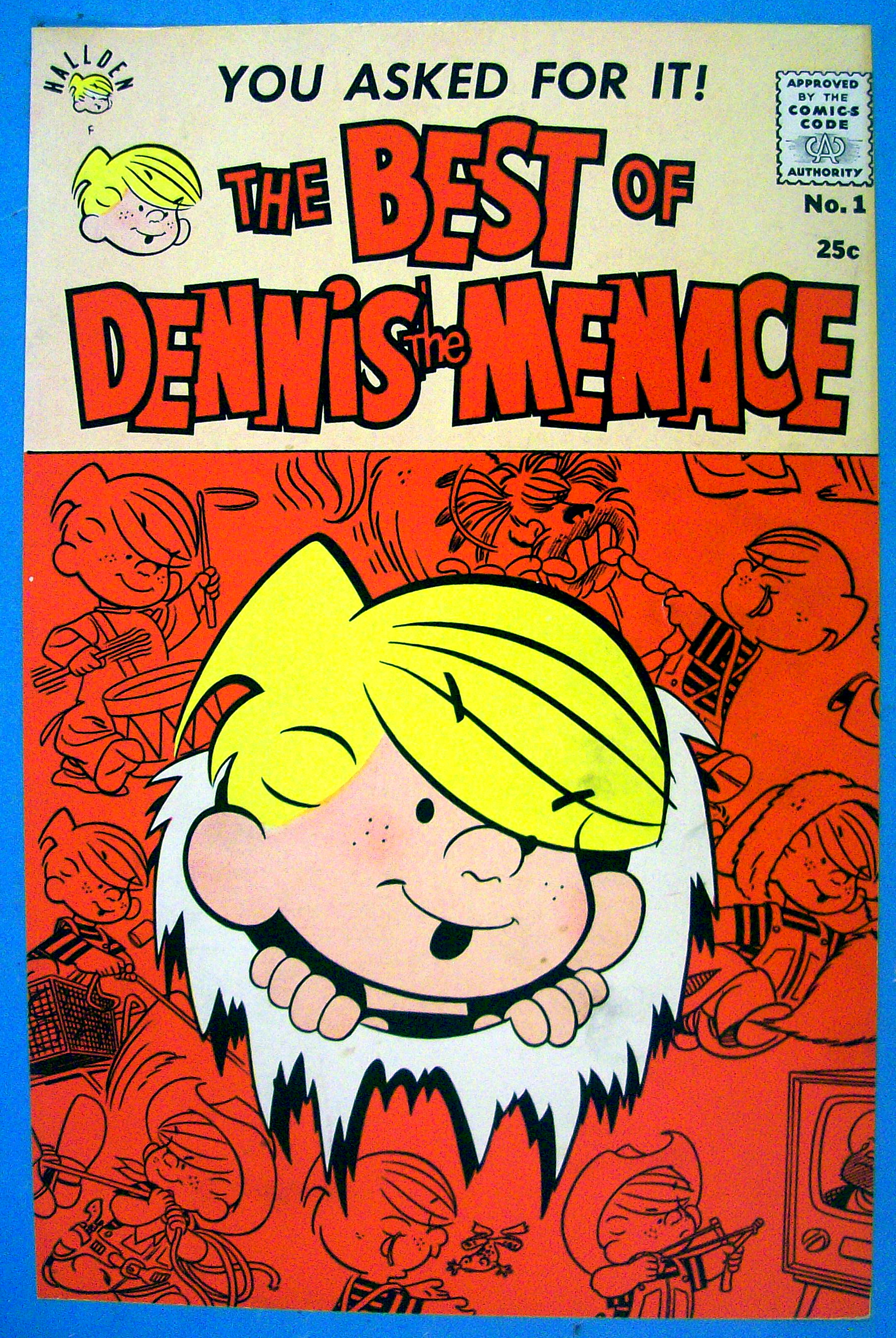 Best of Dennis the Menace Comic Cover #1 1959