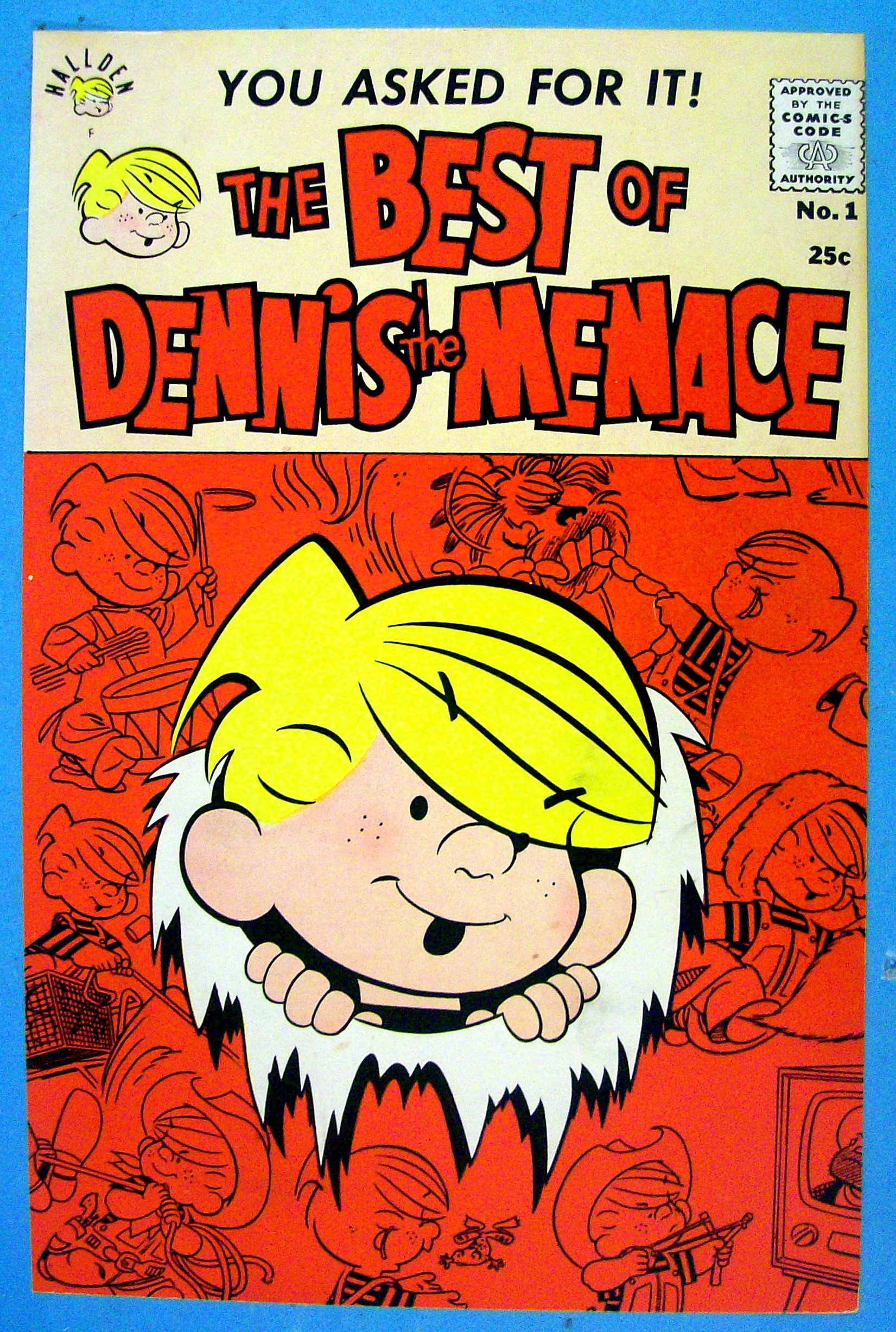 Best of Dennis the Menace Comic Cover #1 1959